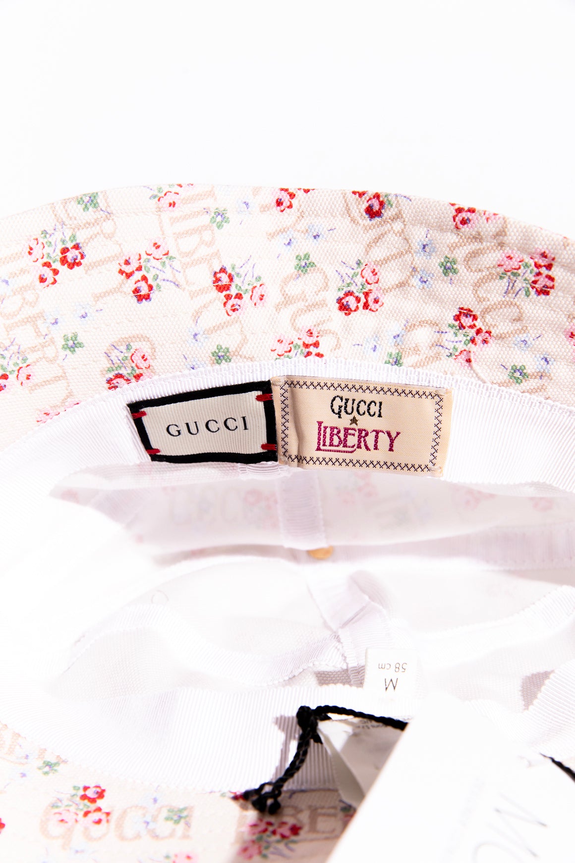 GUCCI x Liberty London Floral Canvas Bucket Hat