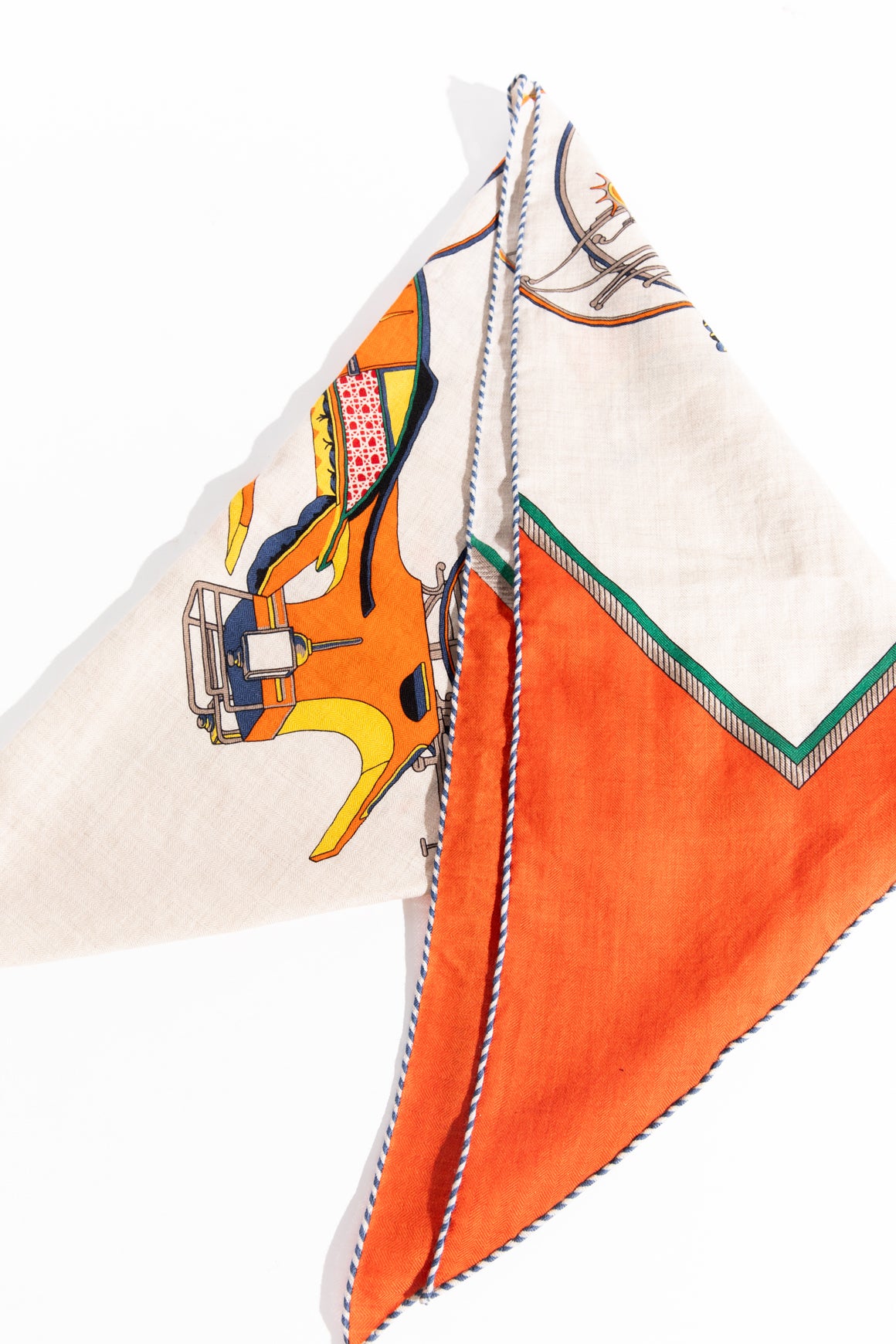 HERMES Les Voitures a Transformation Scarf