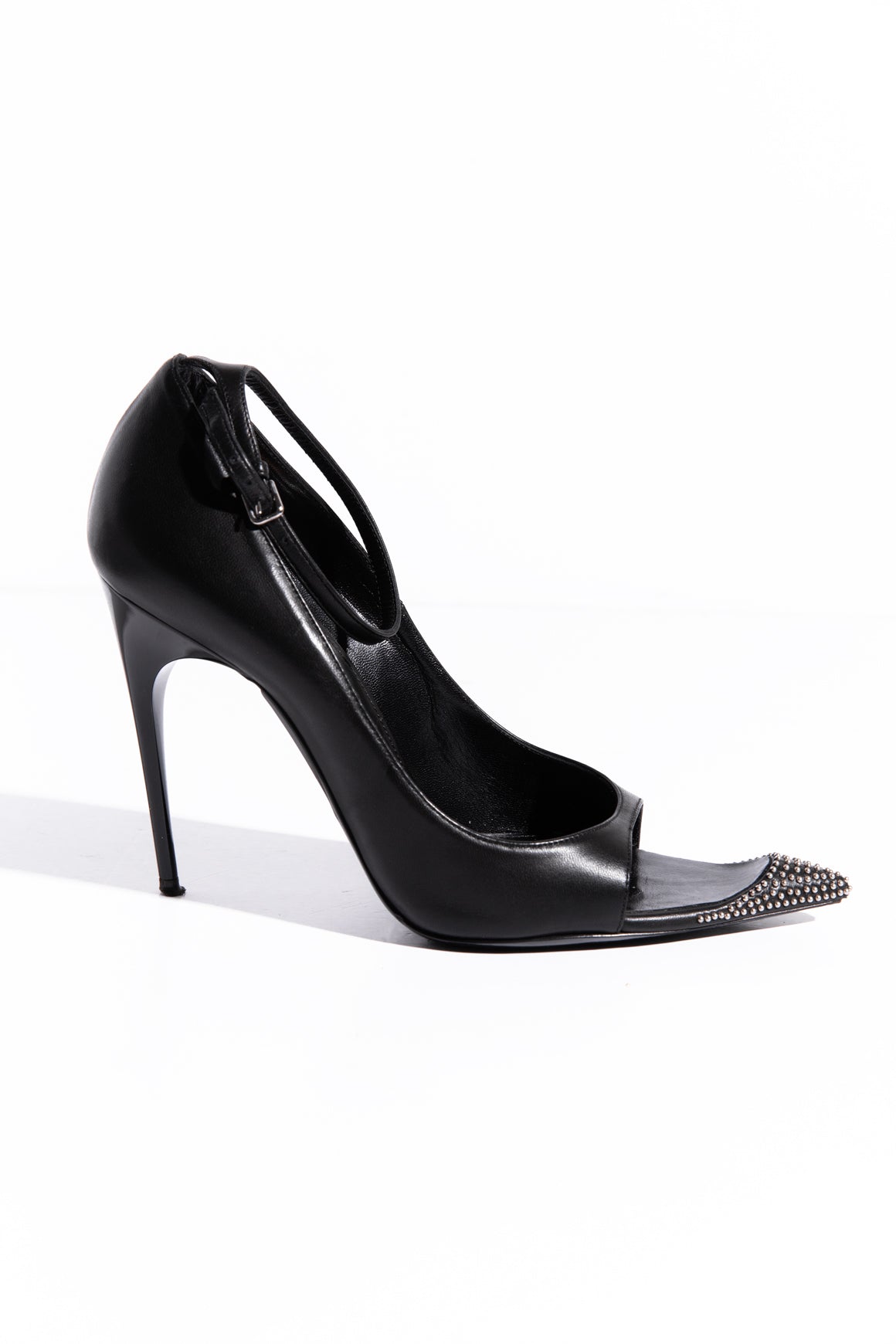 SAINT LAURENT Black "Palace 105" Pumps (Sz. 38.5)