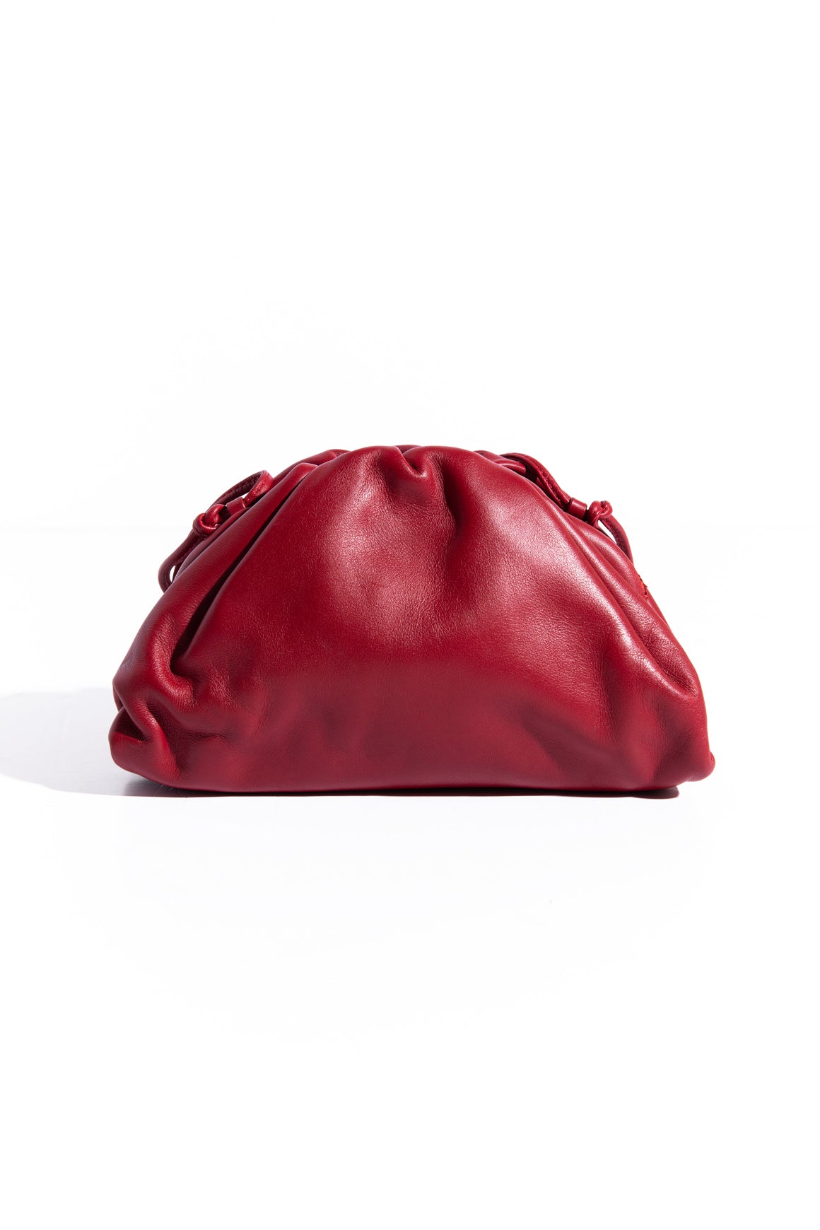 BOTTEGA VENETA Red Mini Pouch Bag