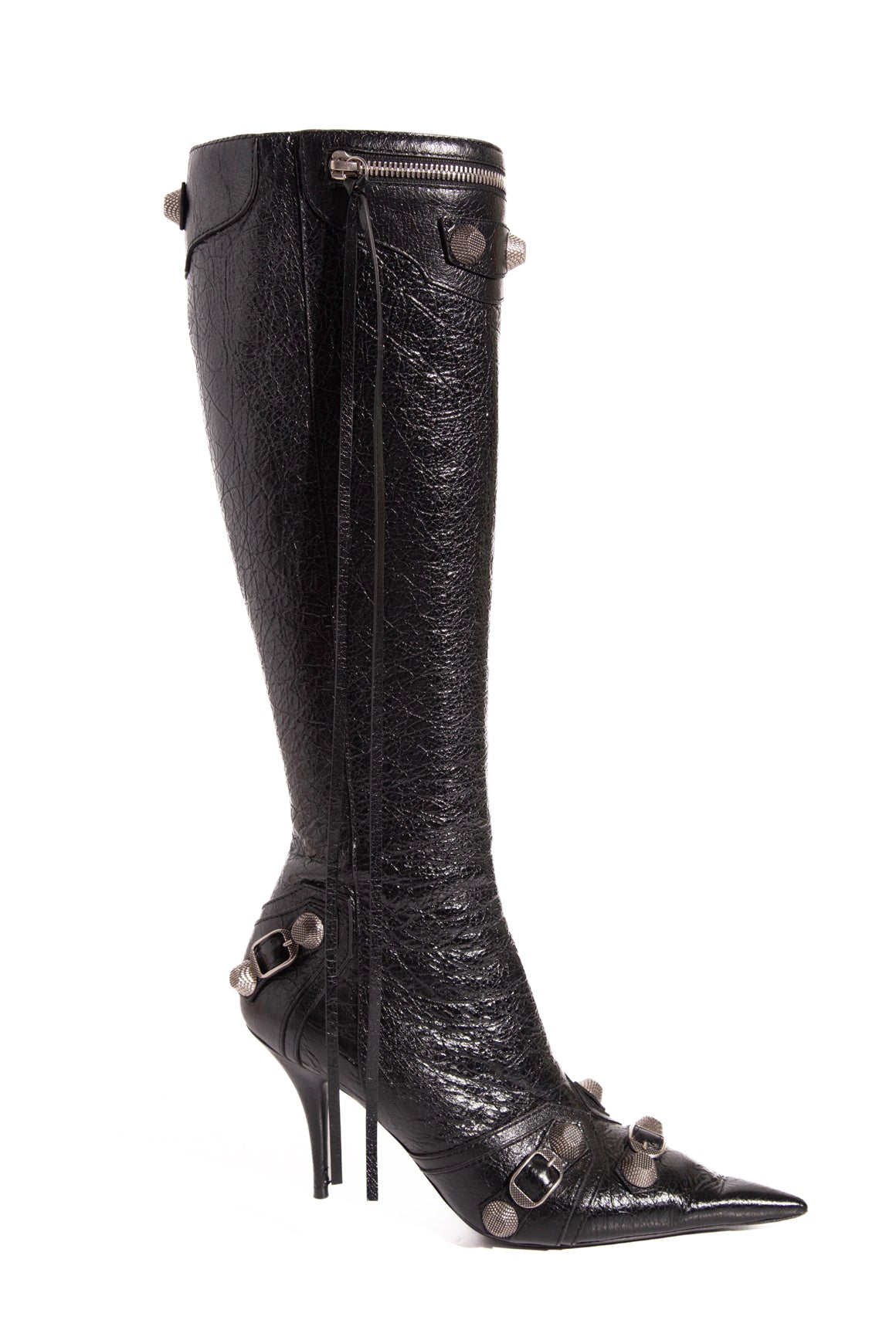 BALENCIAGA 'Le Cagole' Knee High Boots (Sz.38)
