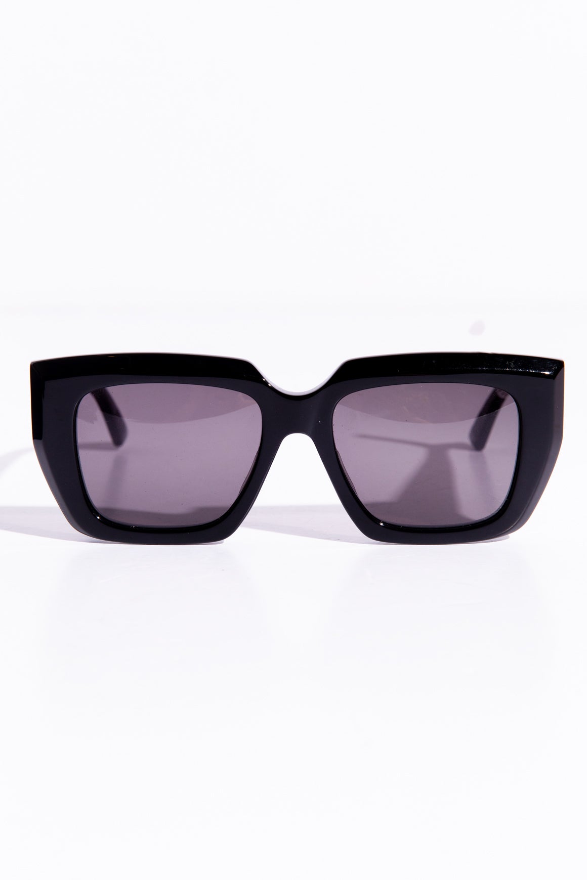 BOTTEGA VENETA Black Butterfly Frame Sunglasses