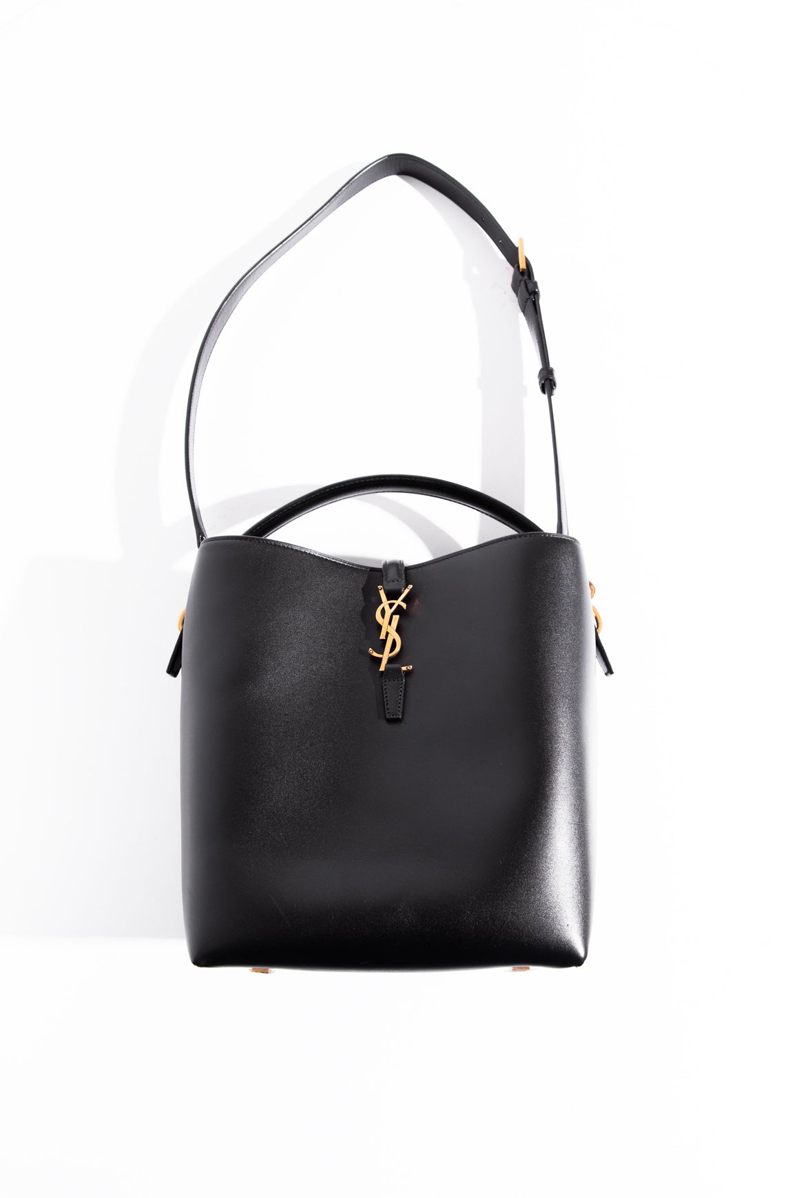 SAINT LAURENT Le 37 Leather Handbag