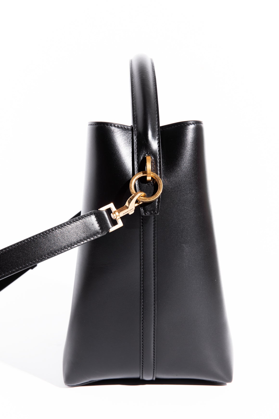 SAINT LAURENT Le 37 Leather Handbag