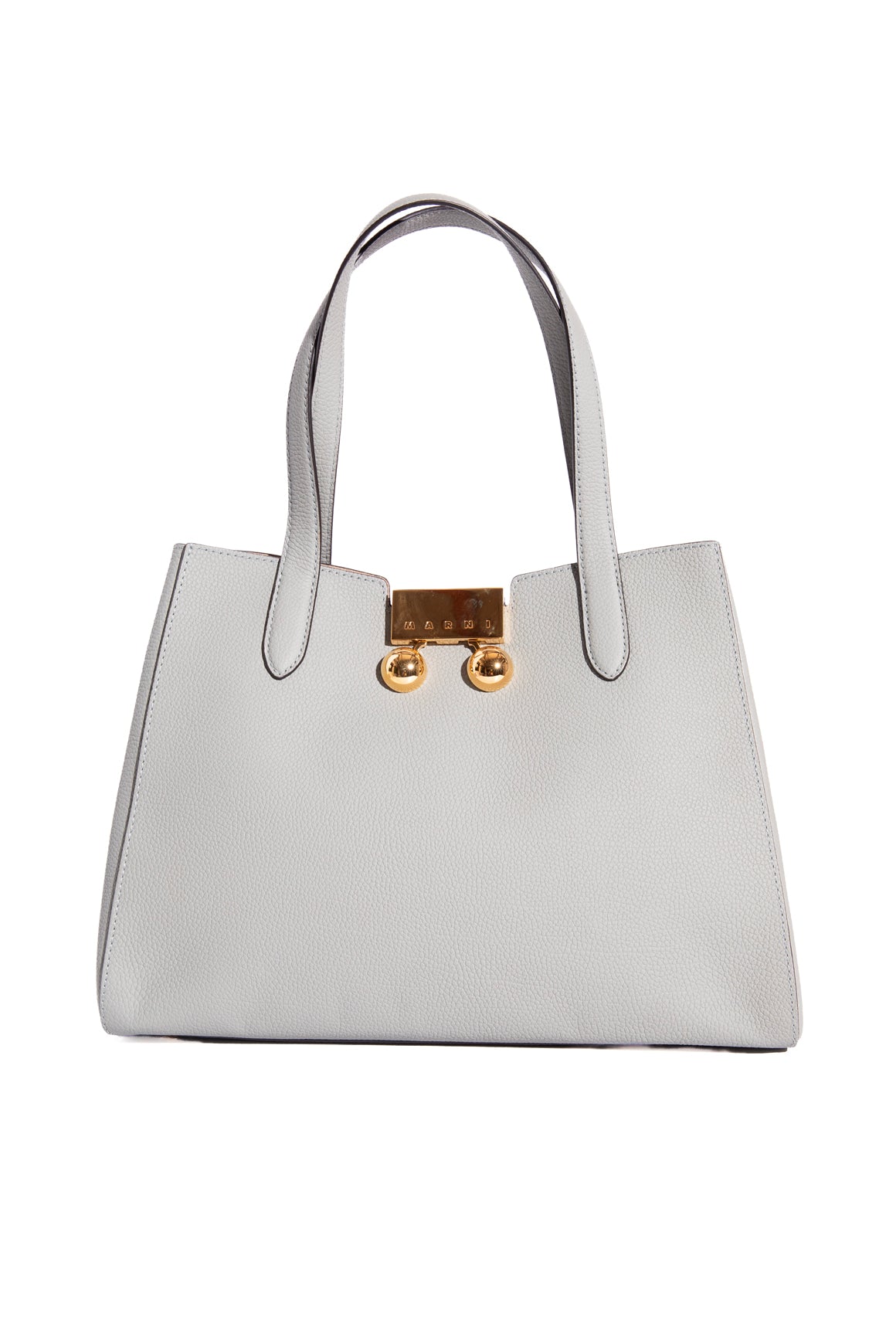 MARNI Grey Trunkaroo Tote Bag
