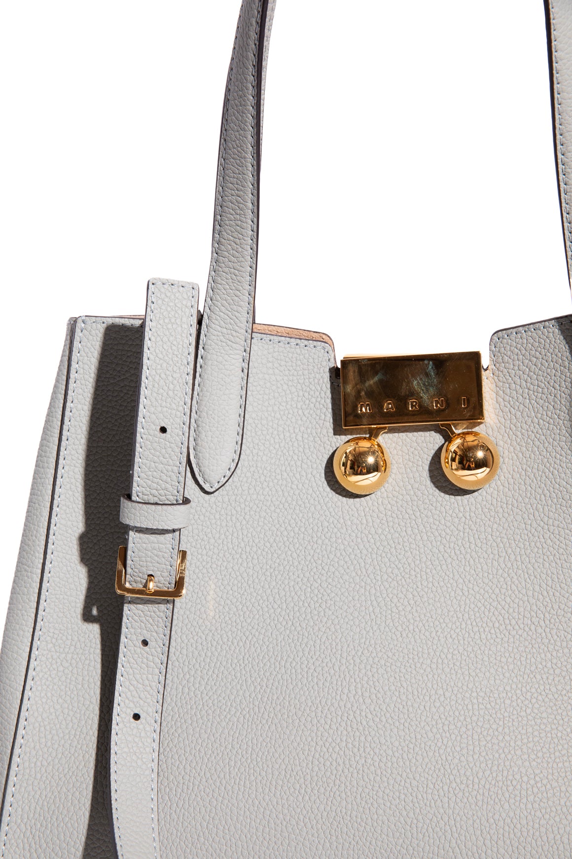 MARNI Grey Trunkaroo Tote Bag