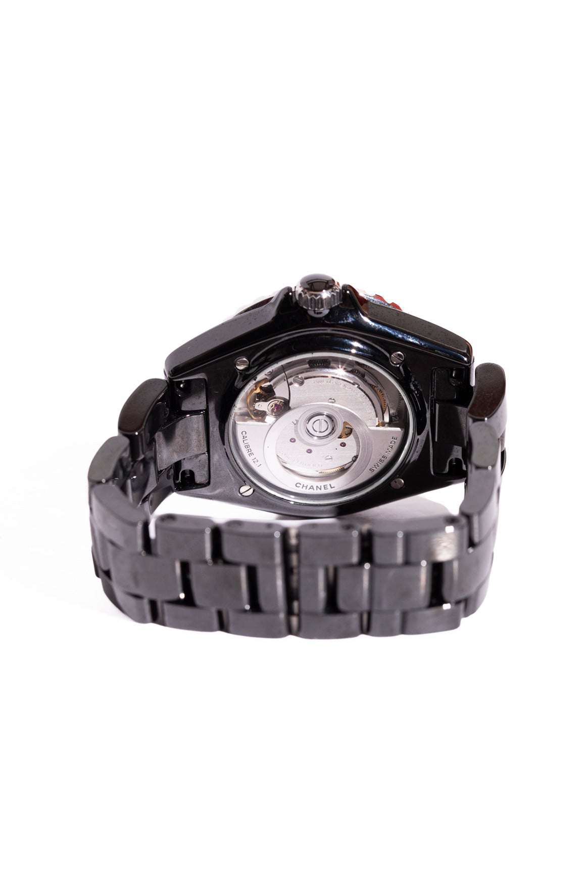 CHANEL J-12 Automatic Diamond Indicator Watch