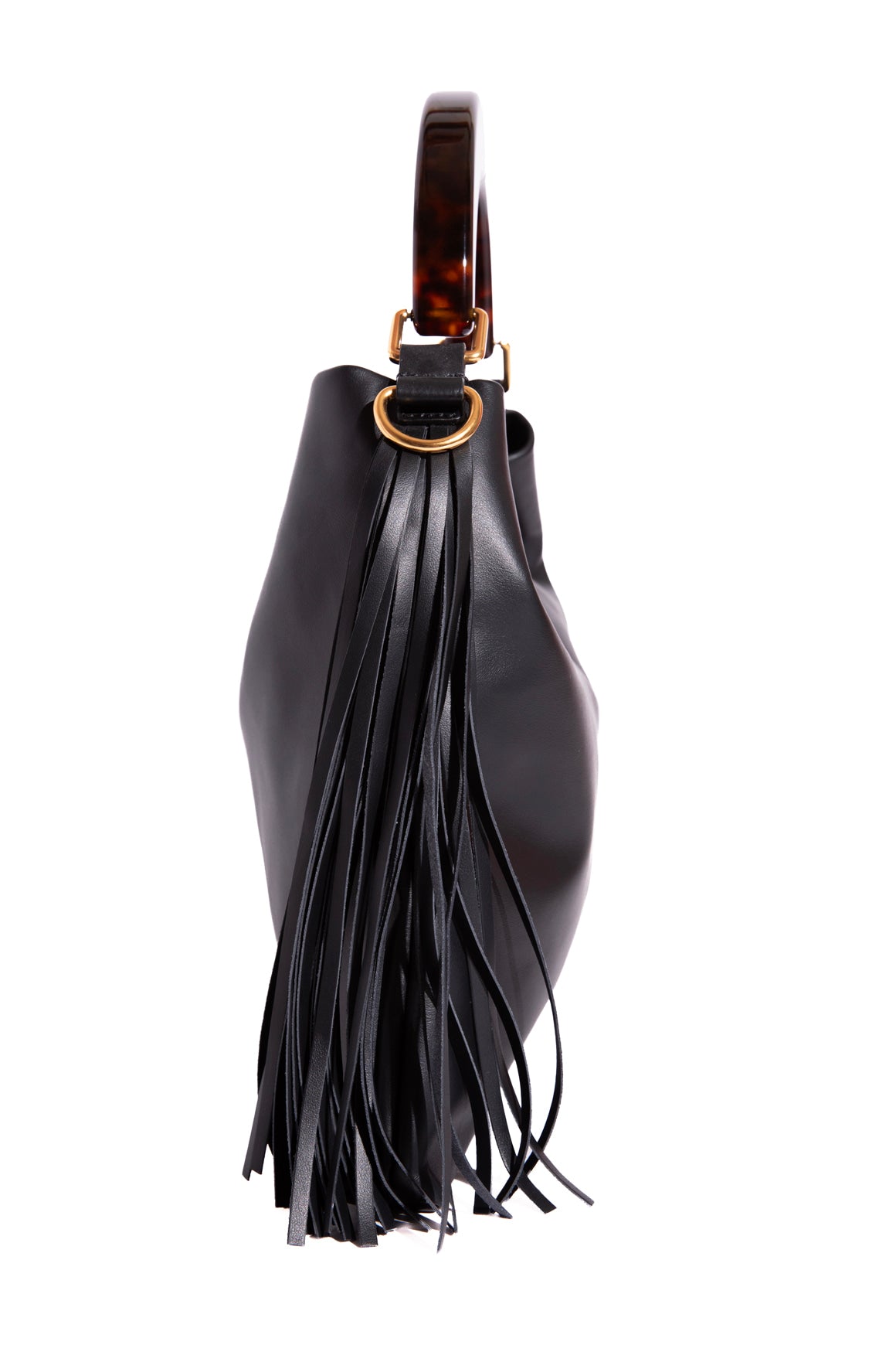 MARNI Black Small 'Venice' Fringe