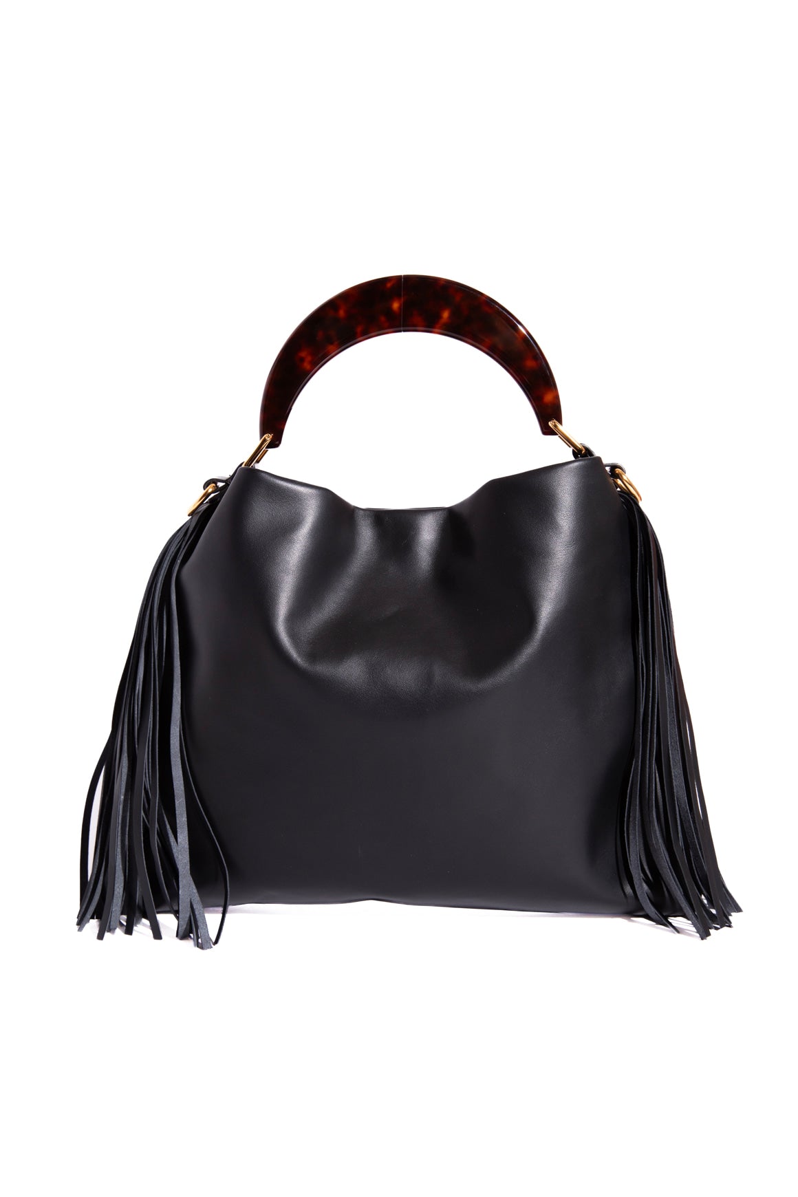 MARNI Black Small 'Venice' Fringe