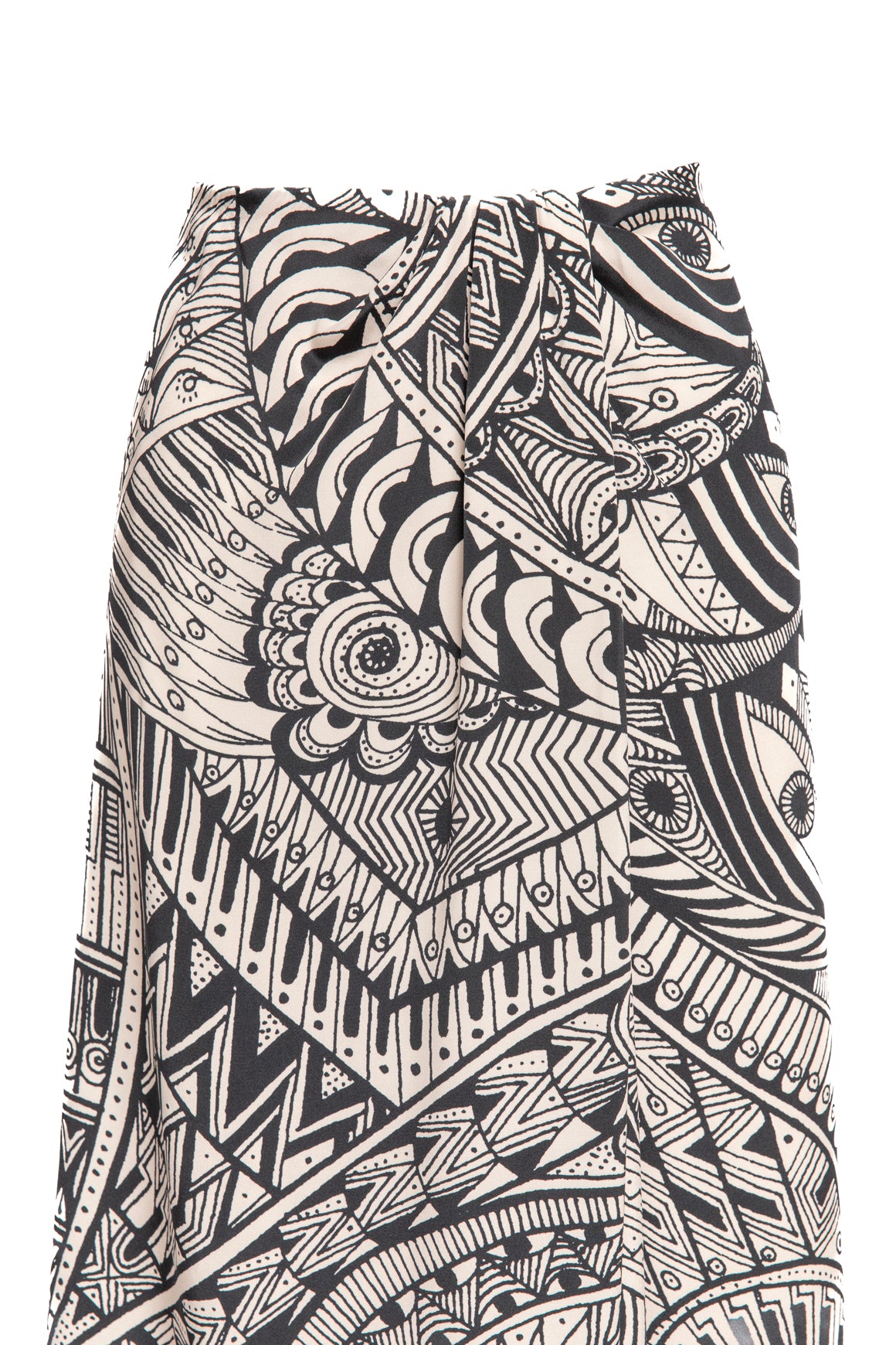 HEIRLOME Black & White Printed "Leticia" Maxi Skirt (Sz. XS)