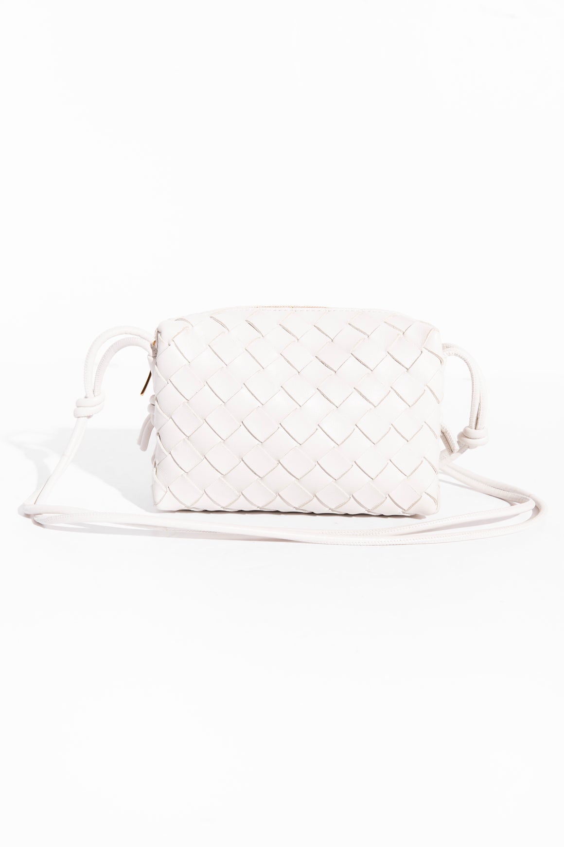 BOTTEGA VENETA Chalk Mini Loop Bag