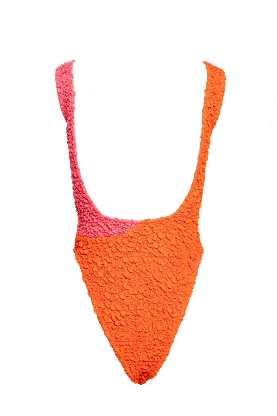 MARA HOFFMAN Pink & Orange "Isa" Bodysuit (Sz. S)