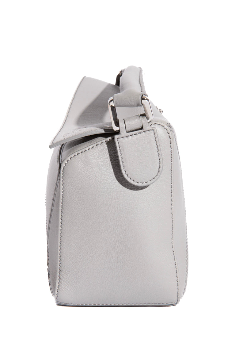 LOEWE Light Grey Puzzle Edge Bag