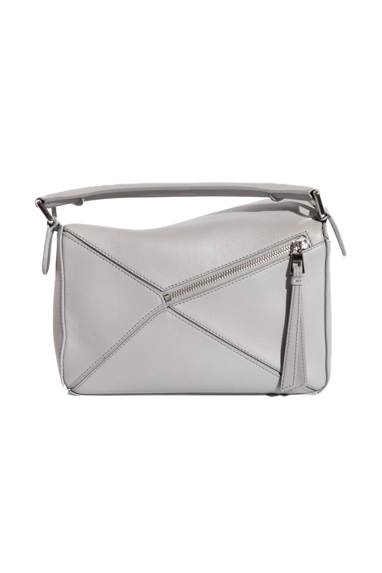 LOEWE Light Grey Puzzle Edge Bag