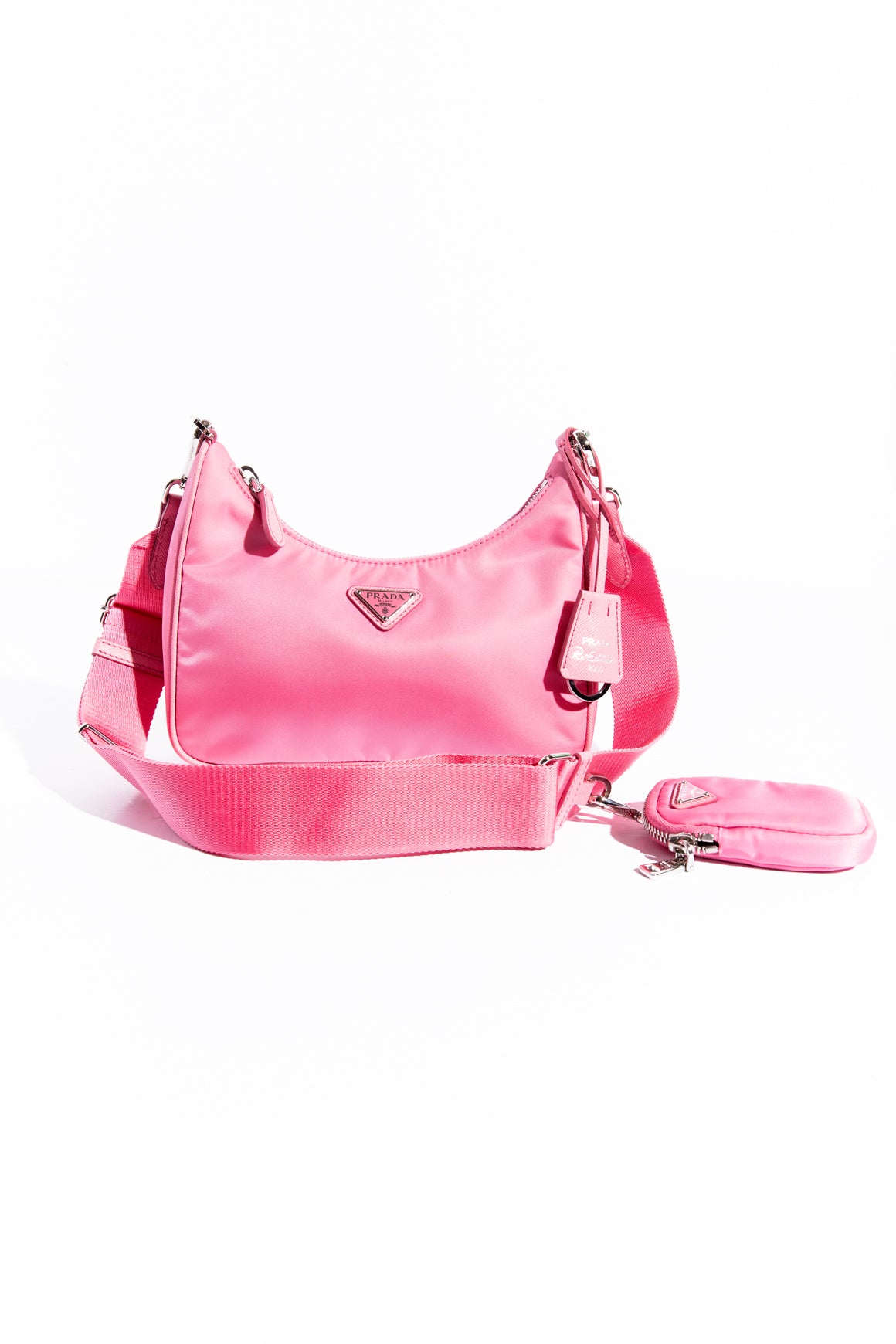 PRADA Pink Re-Edition 2005 Re-Nylon Mini Bag