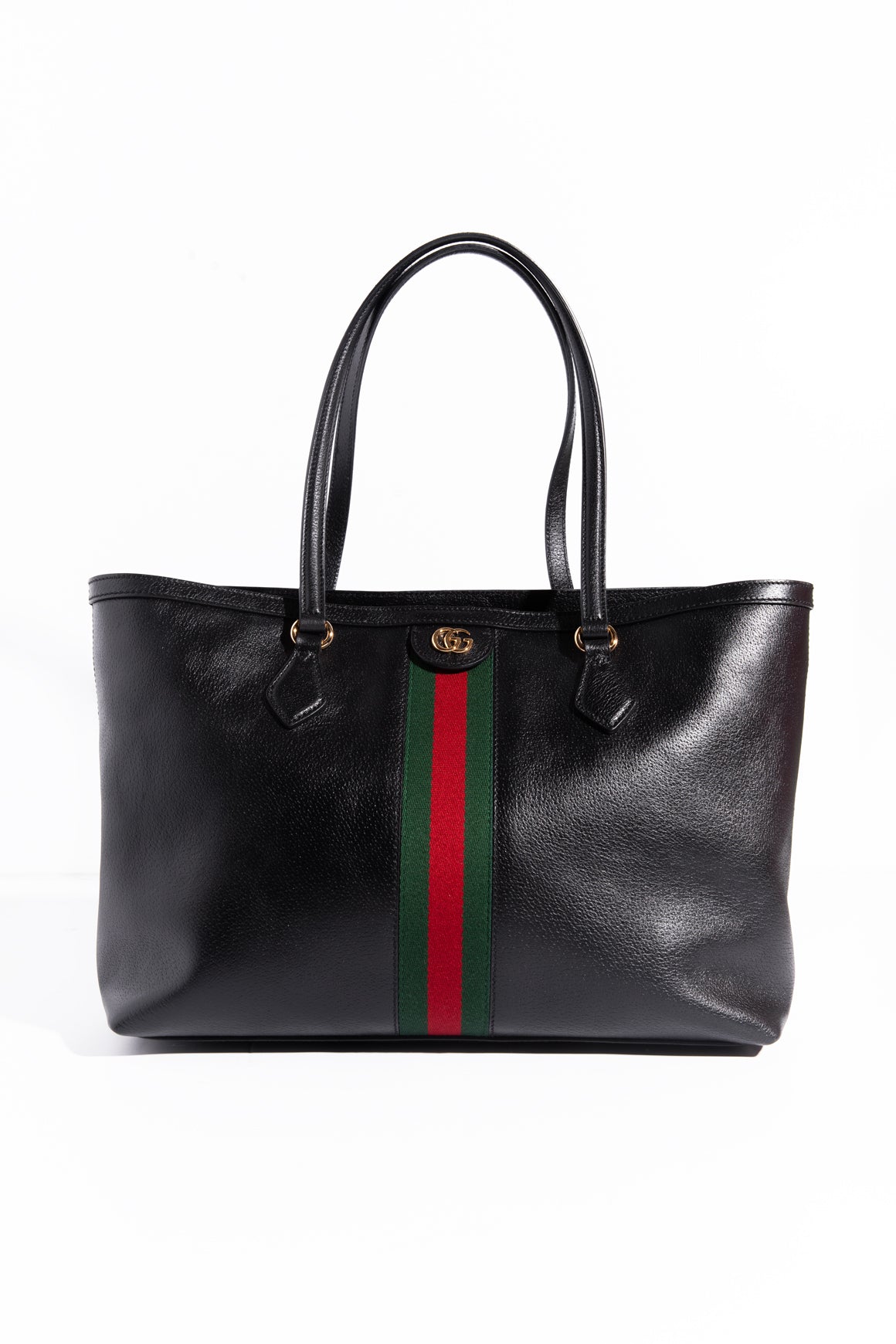 GUCCI Black Ophidia Web Tote