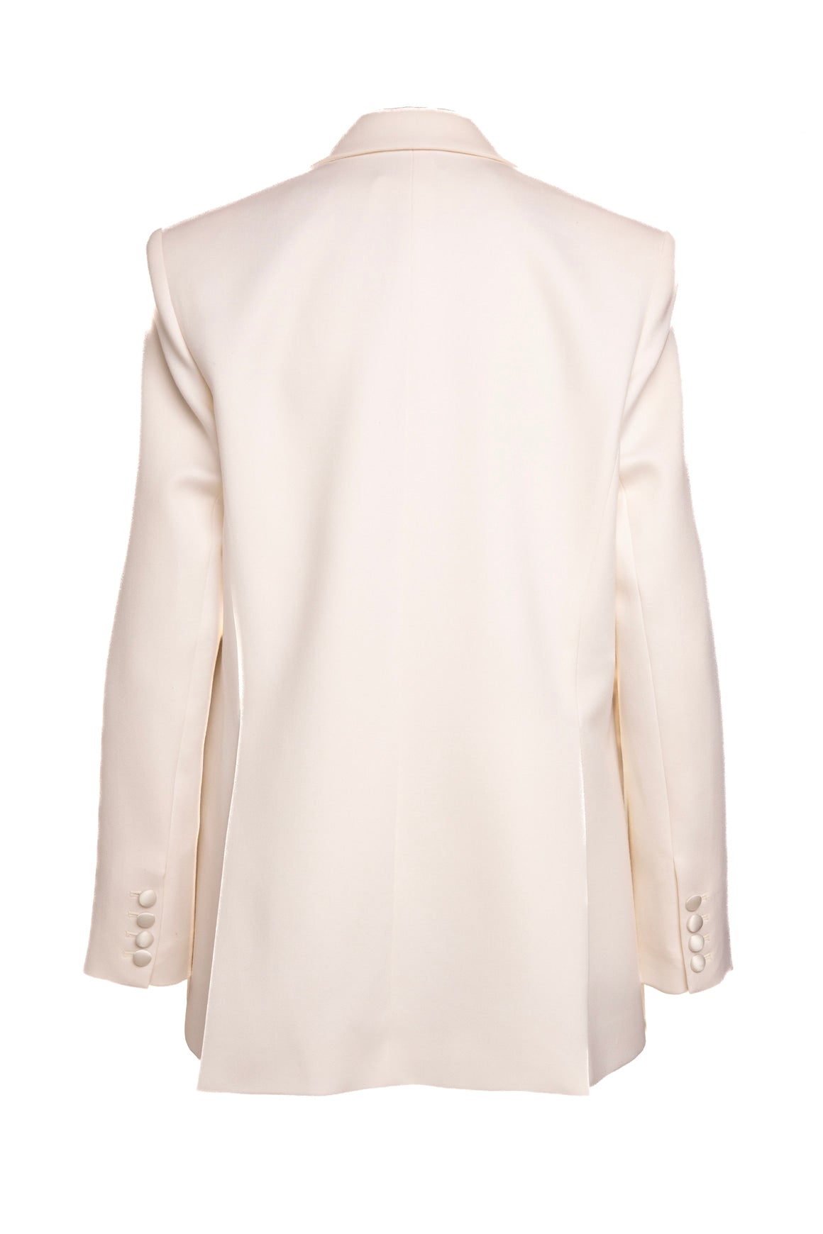 MAGDA BUTRYM Cream Satin Suit Set (Sz. 36/4)