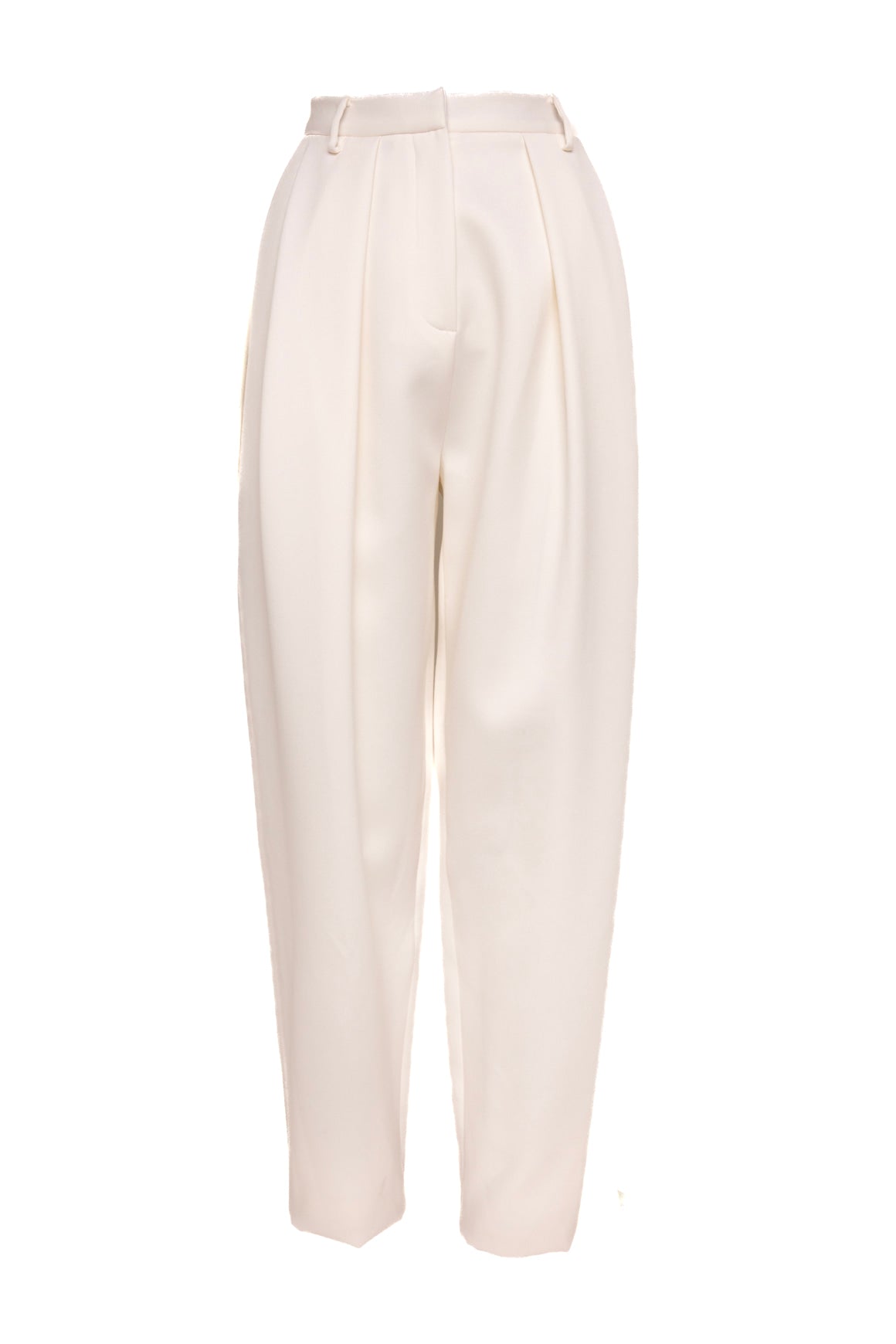 MAGDA BUTRYM Cream Satin Suit Set (Sz. 36/4)