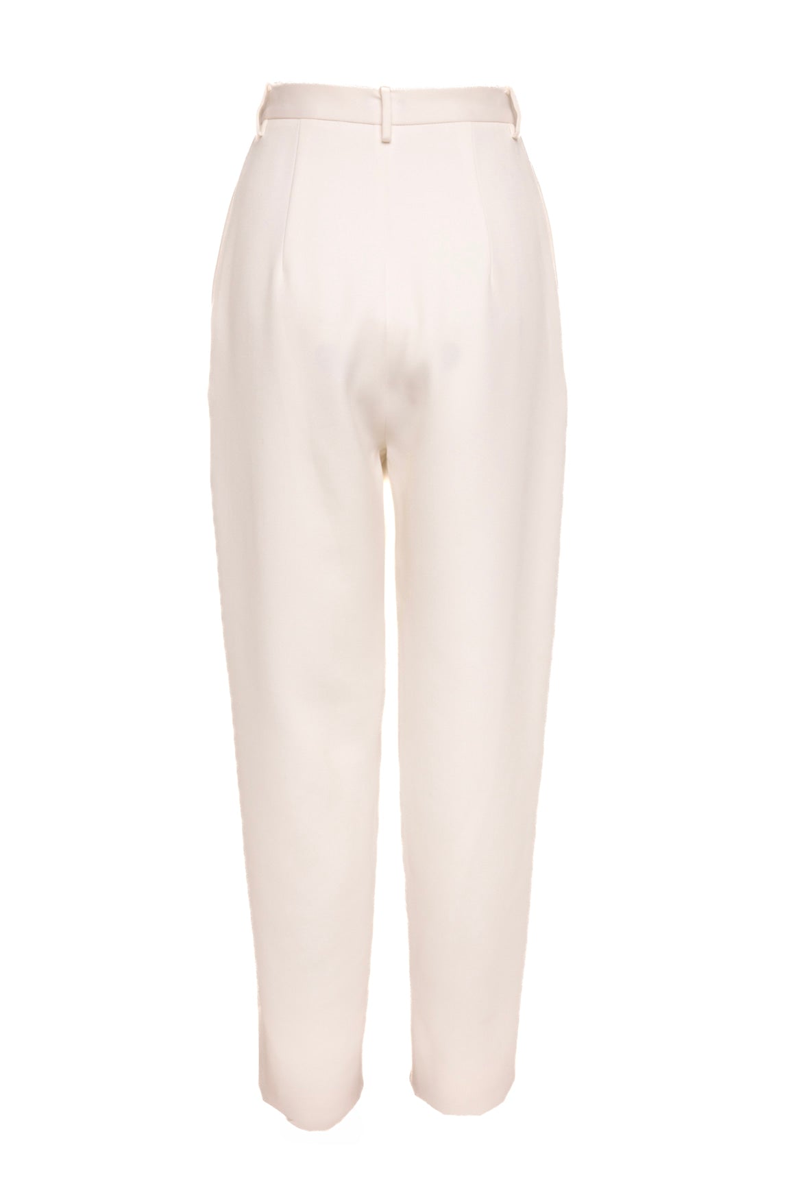 MAGDA BUTRYM Cream Satin Suit Set (Sz. 36/4)