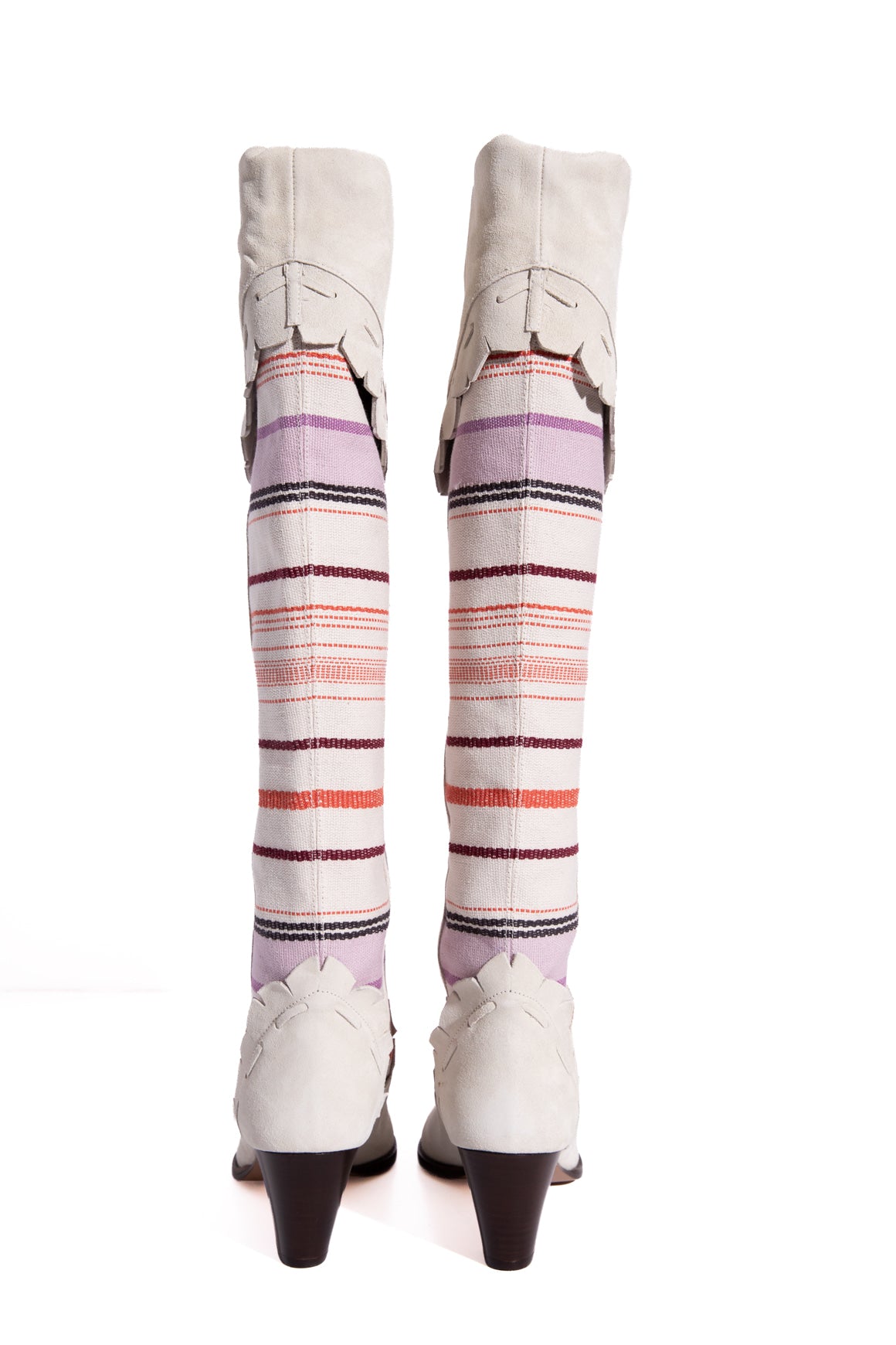 ISABEL MARANT Tapestry "Luiz" Boots (Sz. 41)
