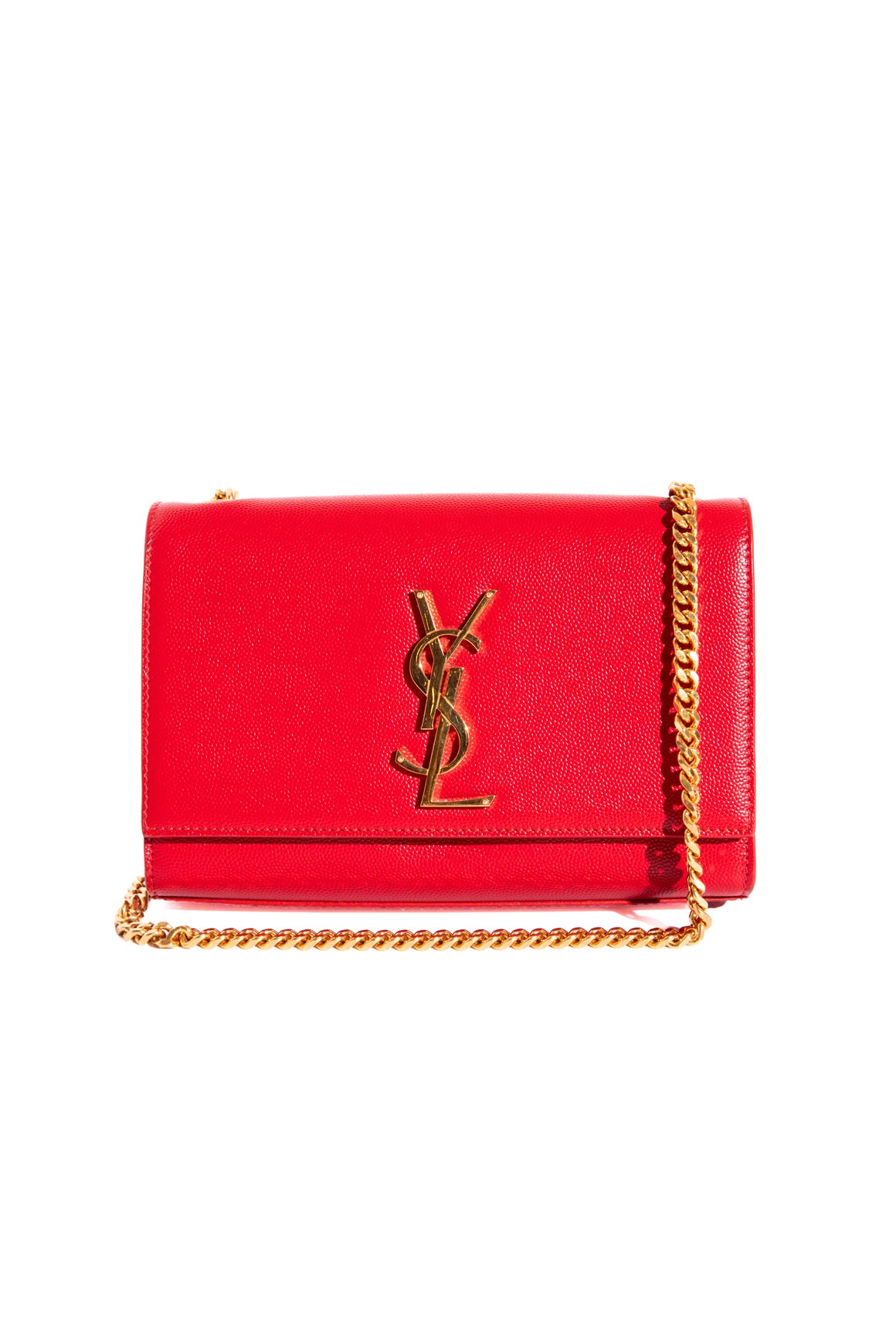 SAINT LAURENT Red Kate Shoulder Bag