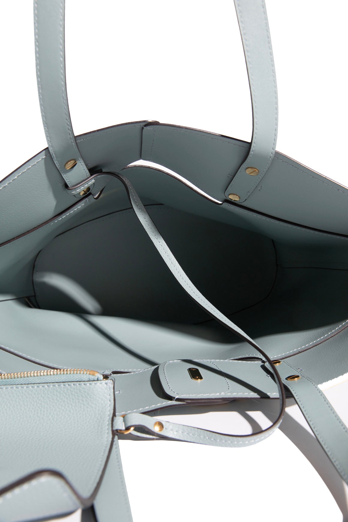 CHLOE Teal Aby Tote - Medium