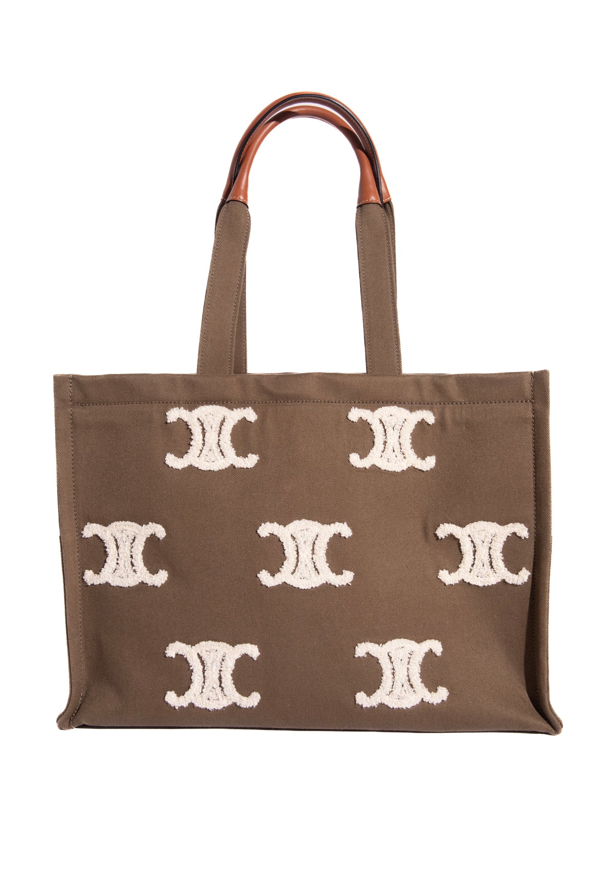 CELINE Triomphe Canvas Cabas Tote - Large