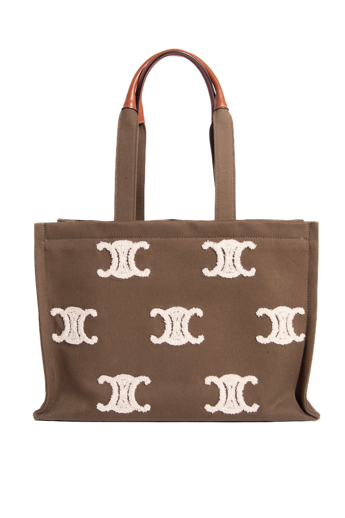 CELINE Triomphe Canvas Cabas Tote - Large
