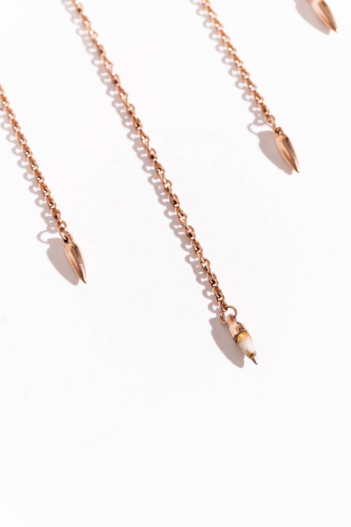 PAMELA LOVE Rose Gold Vermeil Pendant Charm Choker