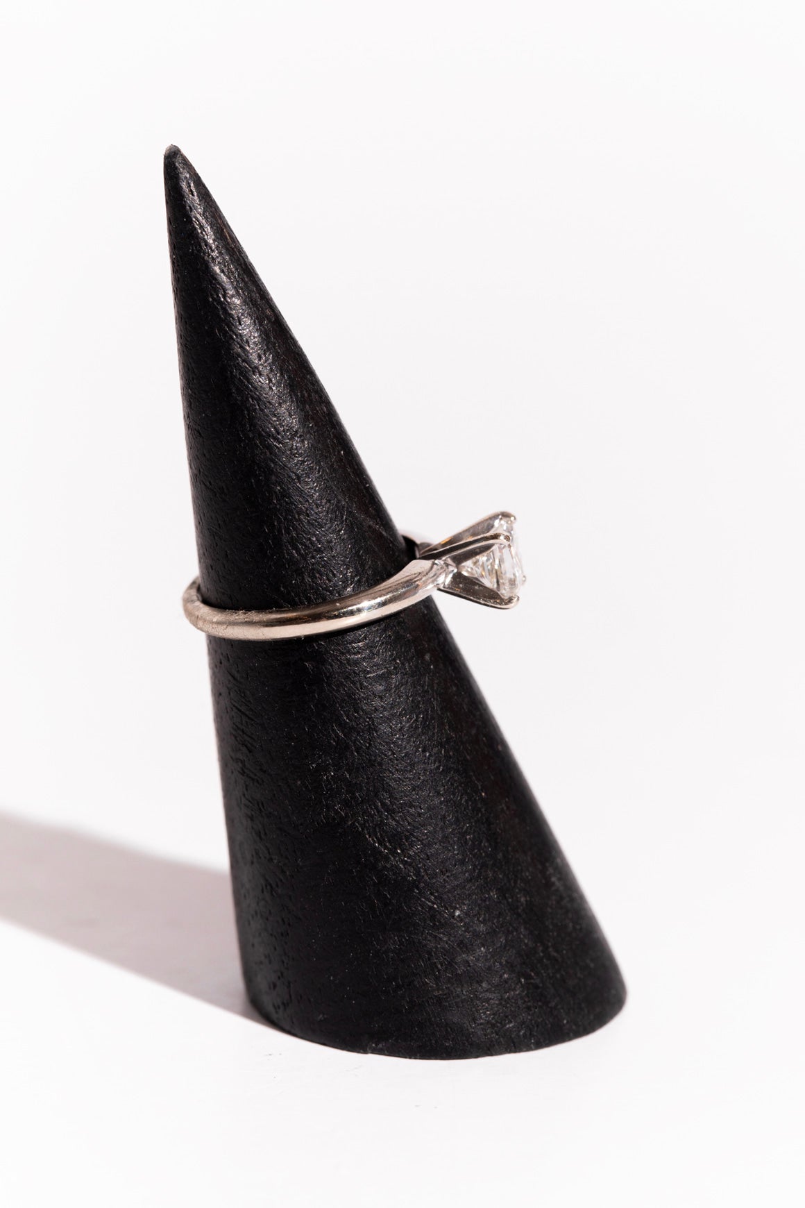 White Gold Princess Cut Diamond Ring