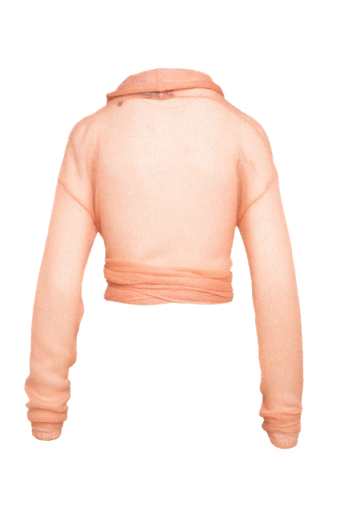 MISSONI Pink Wrap Cardigan Sweater (Sz. 44/8)