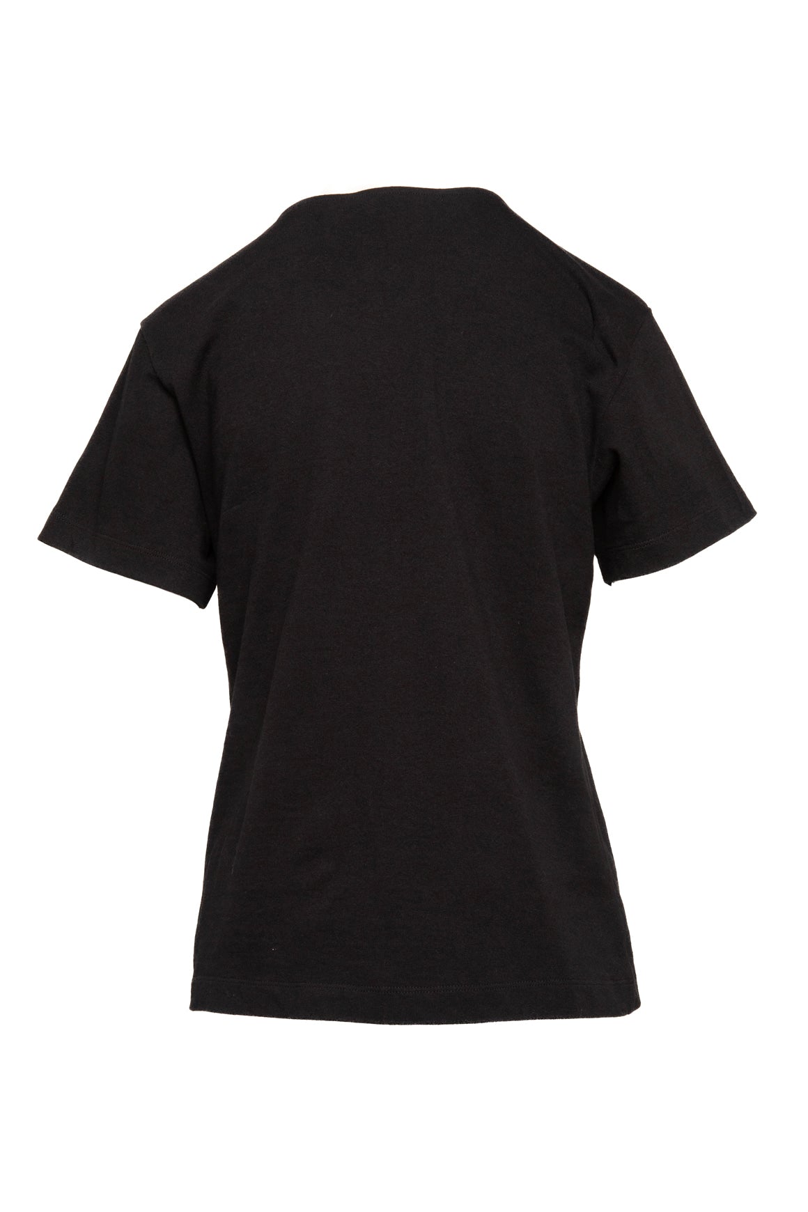 LOUIS VUITTON Black Chain Detail Tee Shirt (Sz. XS)