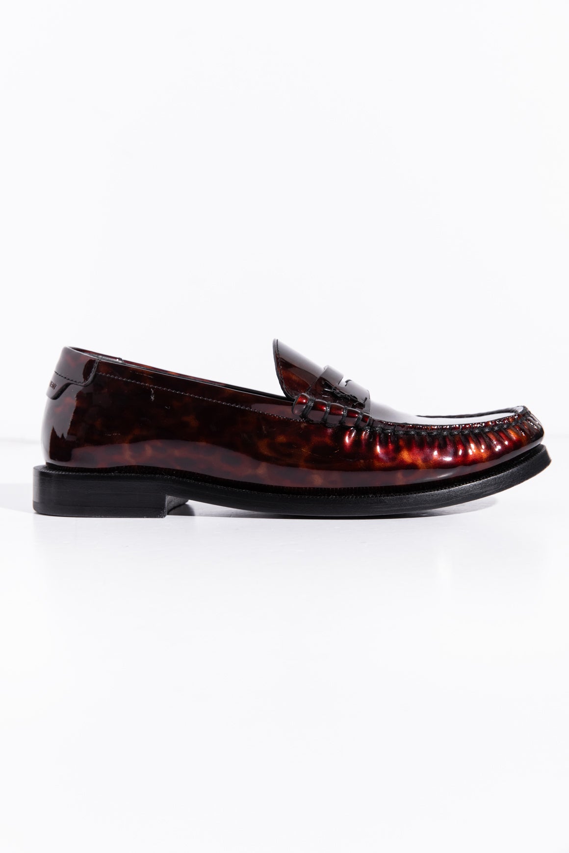 SAINT LAURENT Tortoises Shell Loafer (Sz. 36)