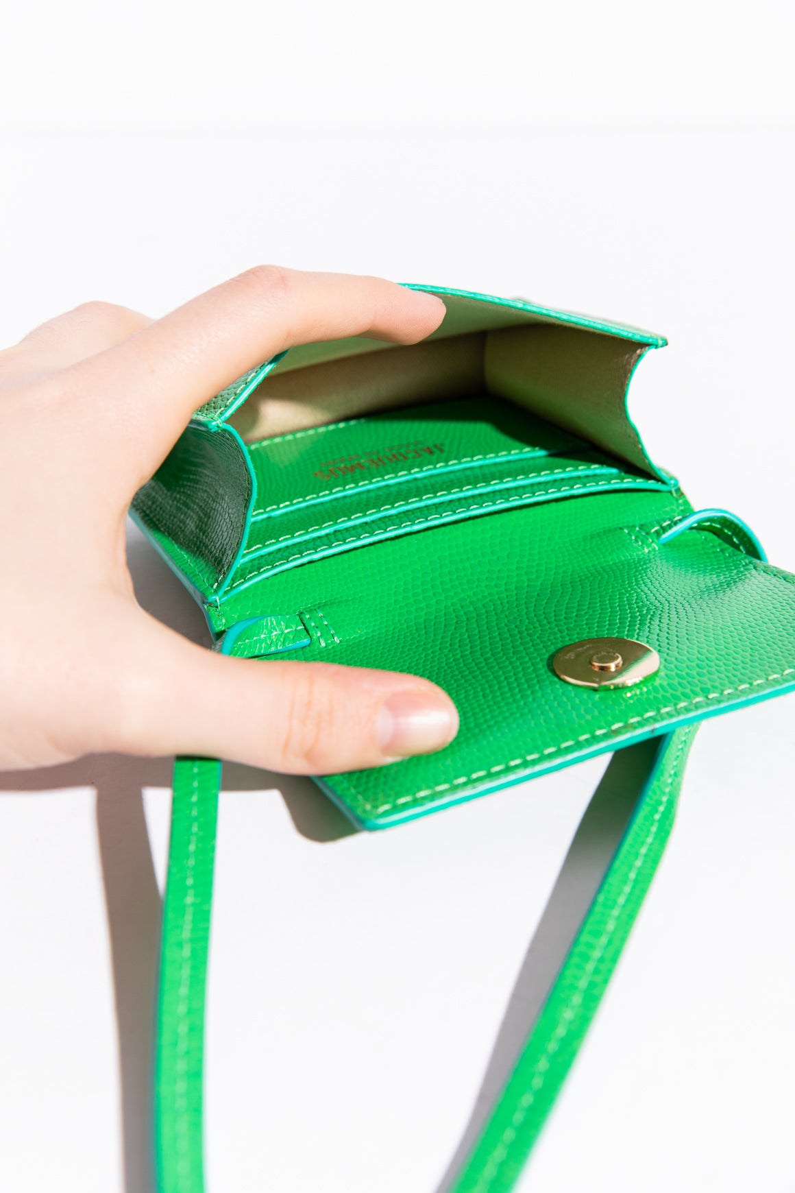 JACQUEMUS Green "Le Bello" Mini Bag