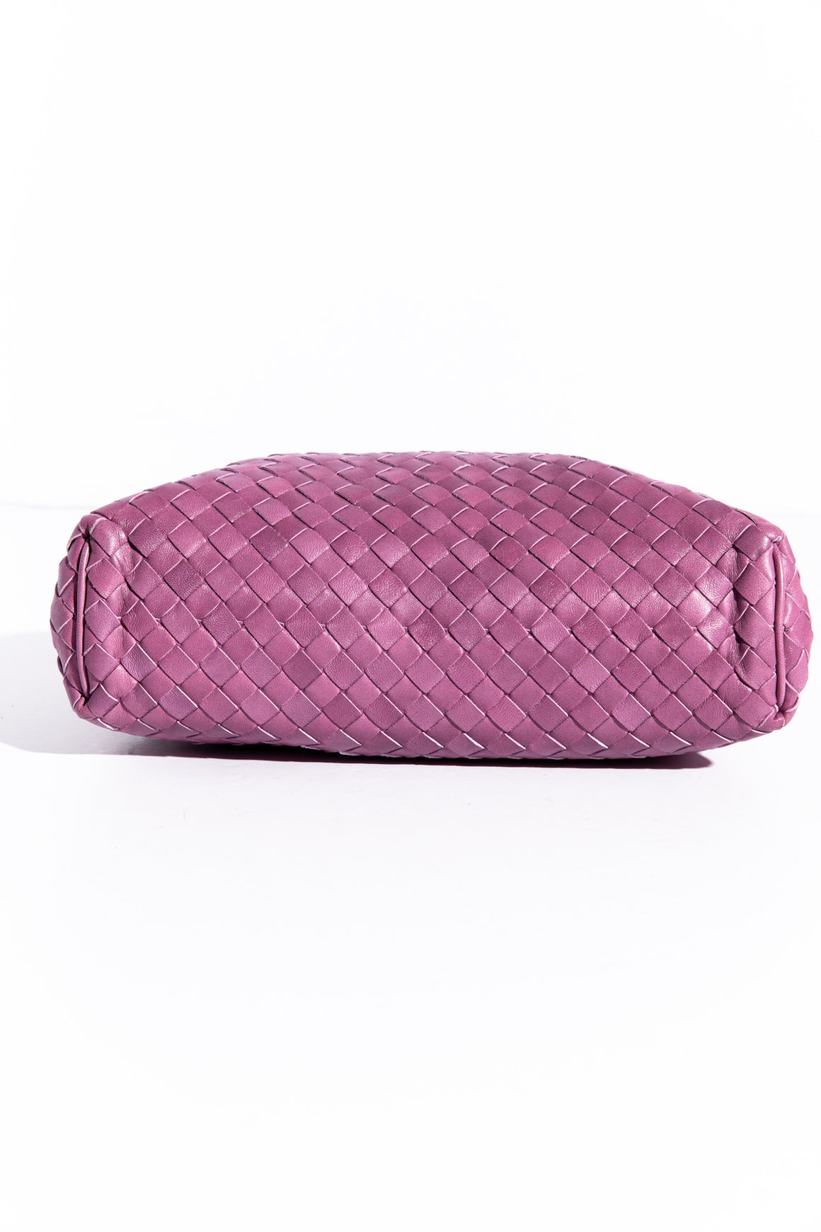 BOTTEGA VENETA Deco Rose "Lauren 1980" Small Intrecciato Clutch