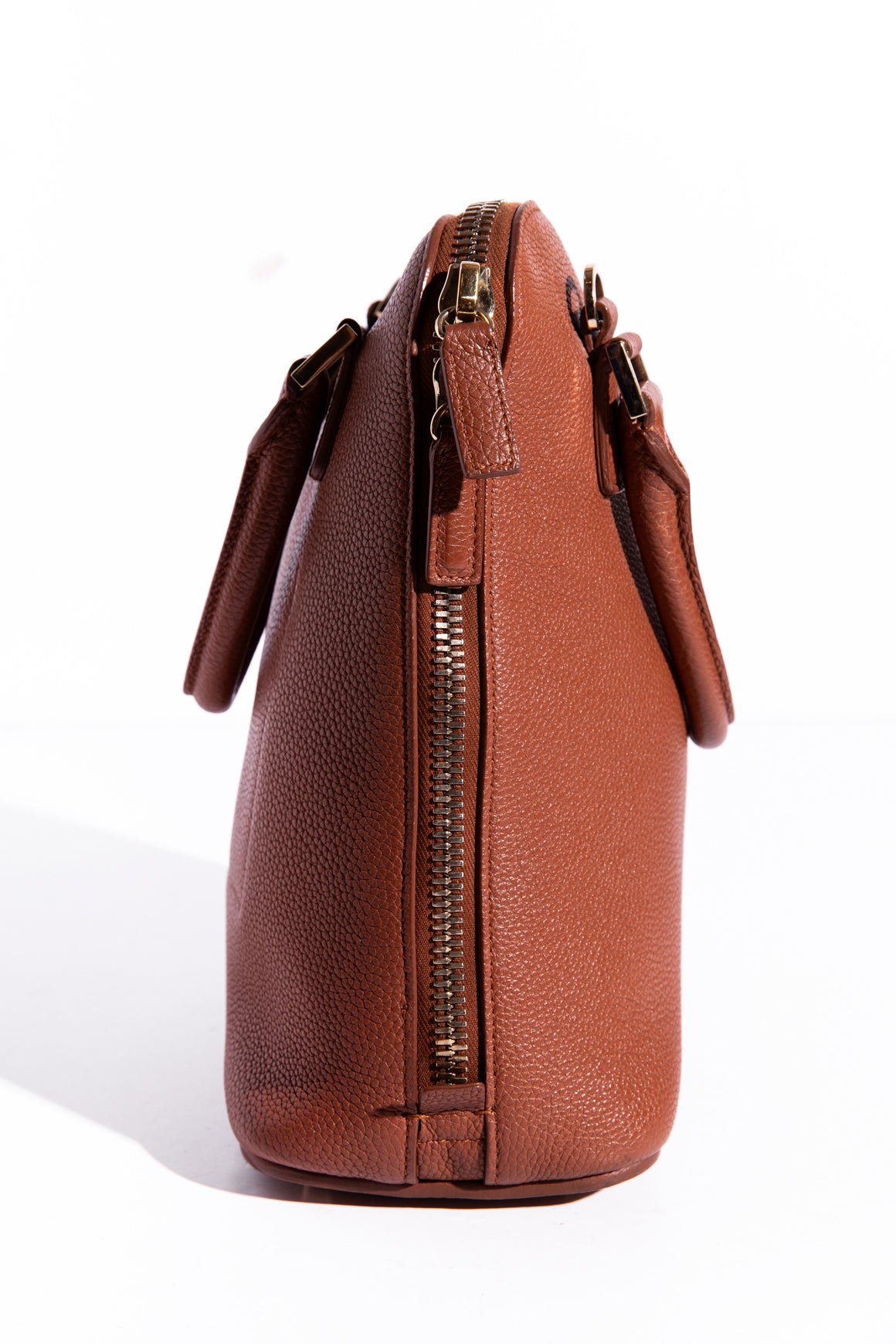 JIL SANDER Brown "Nicandro" Small Satchel Bag