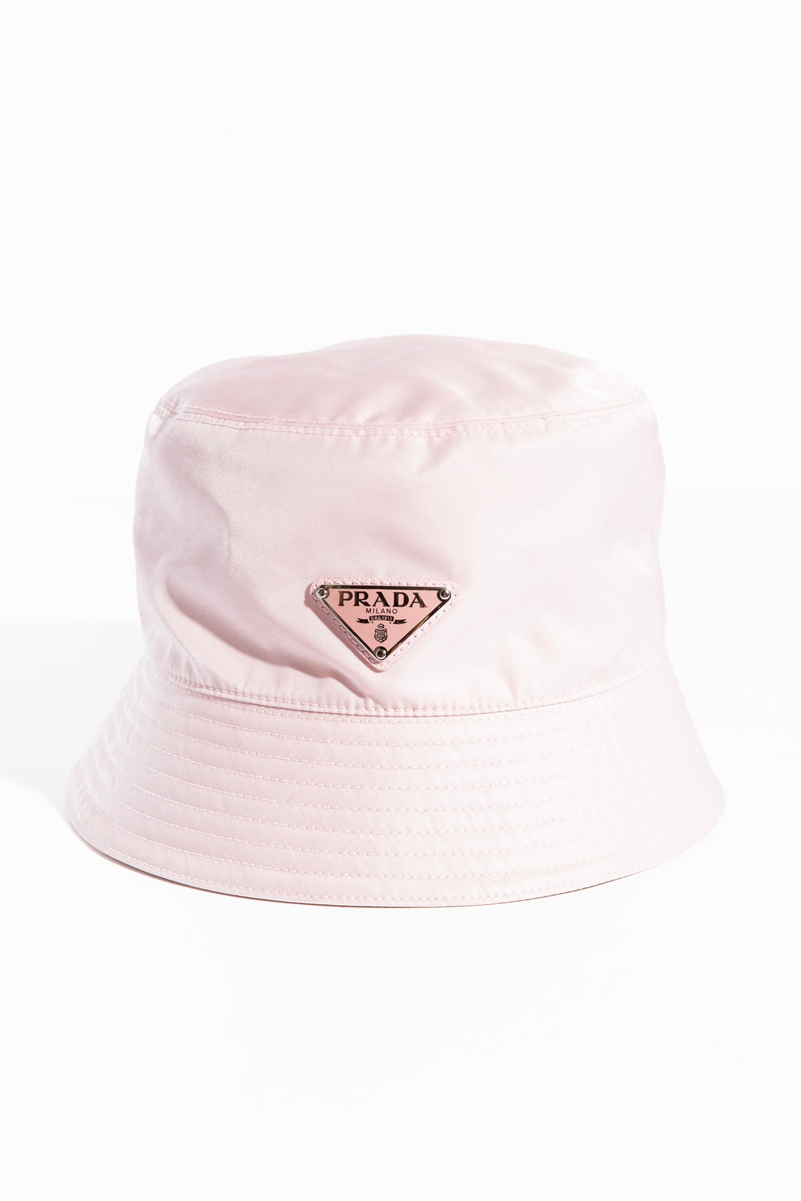 PRADA Re-Nylon Pink Bucket Hat