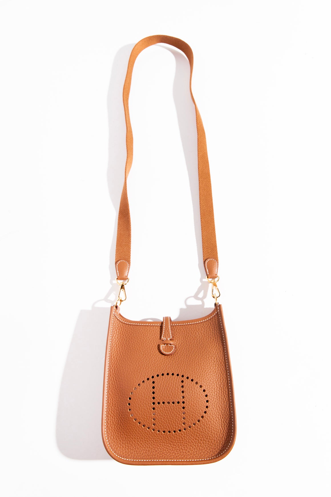 HERMES Gold Mini Evelyn TPM - Gold Hardware