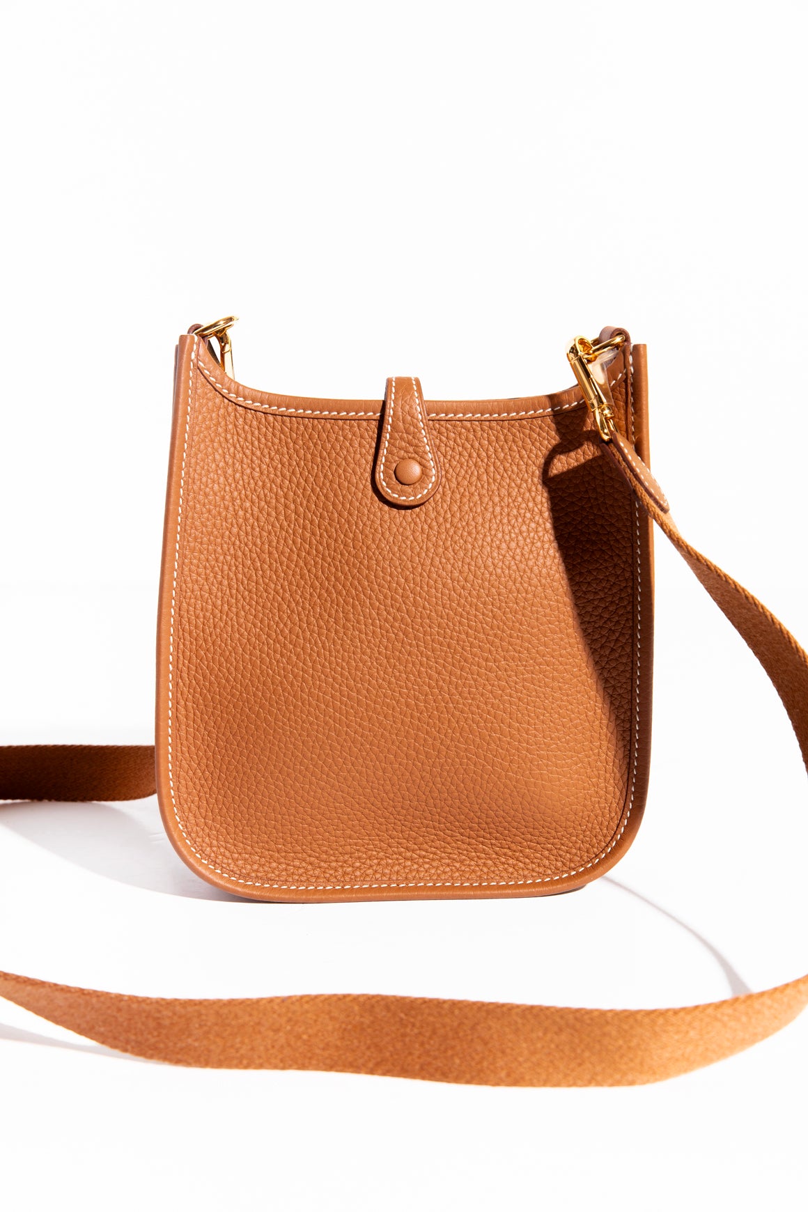 HERMES Gold Mini Evelyn TPM - Gold Hardware