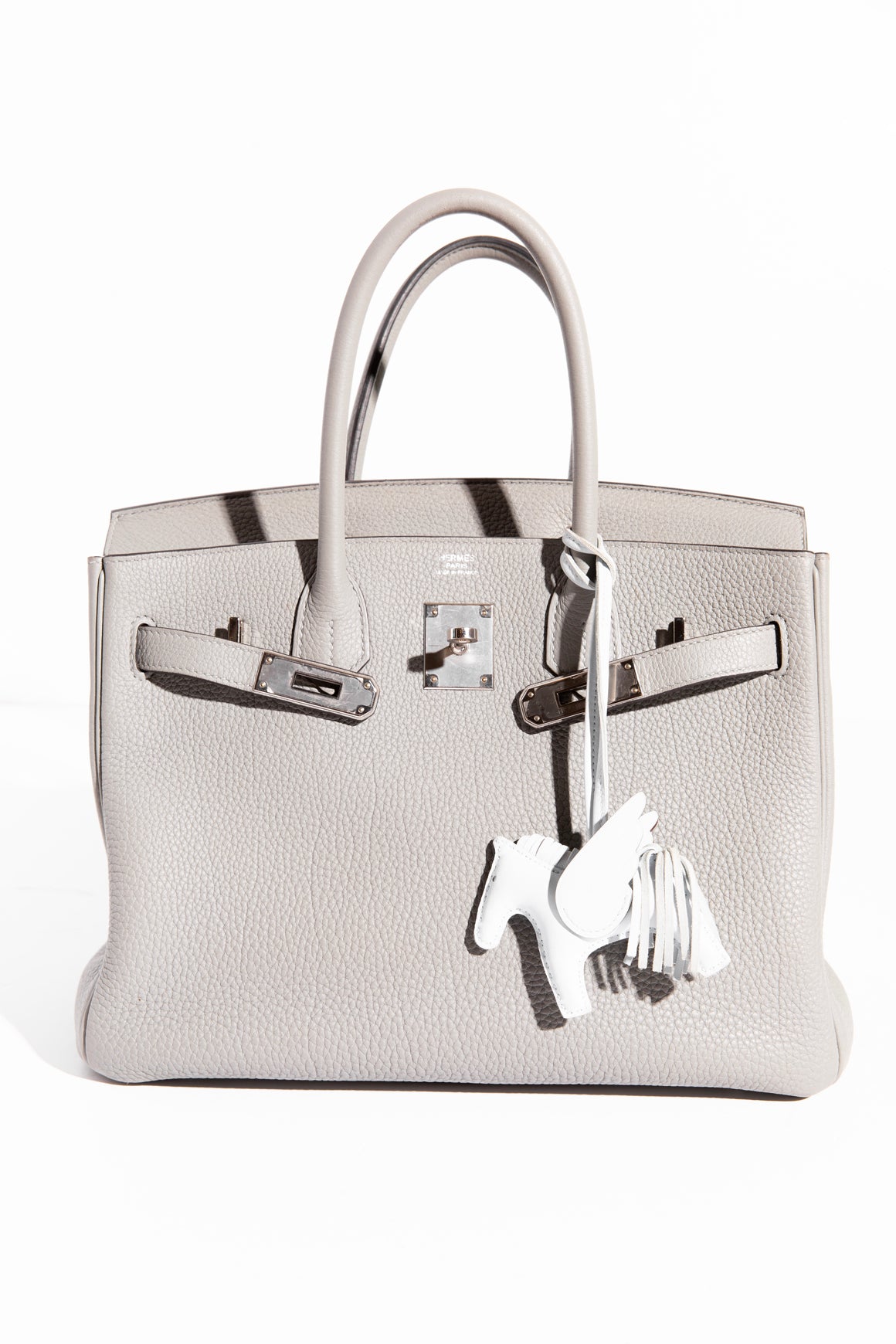 2024 Gris Togo Birkin 30 W/ Pegasus Charm