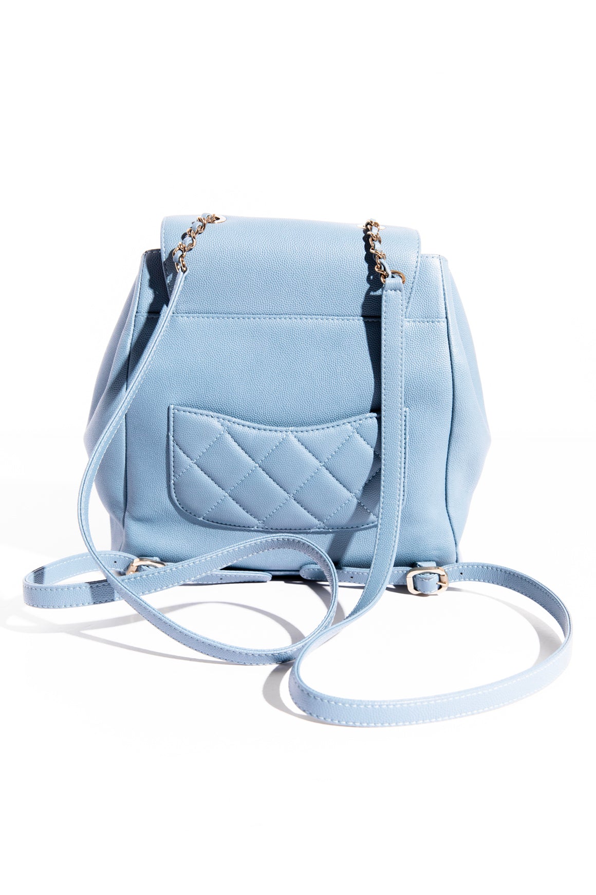 2019 CHANEL Pale Blue Affinity Backpack