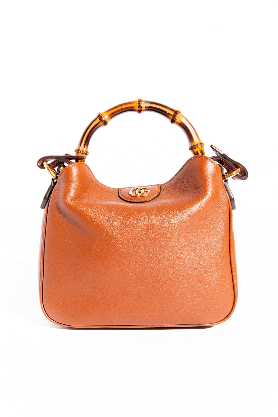 GUCCI Brown Diana Small Shoulder Bag
