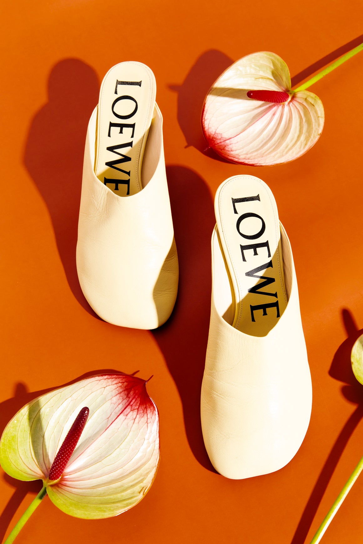 LOEWE Butter Yellow Toy Mules (Sz. 39)
