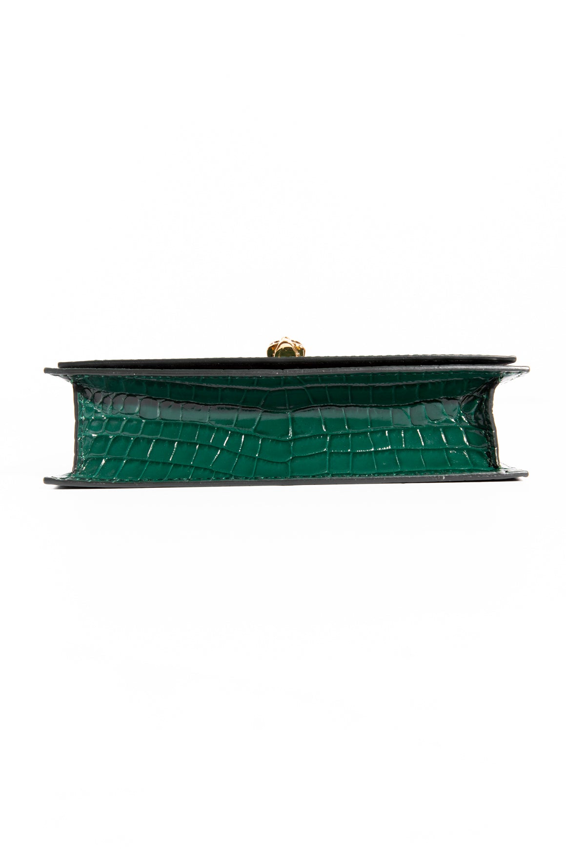 ALEXANDER MCQUEEN Emerald Skull Mini Bag