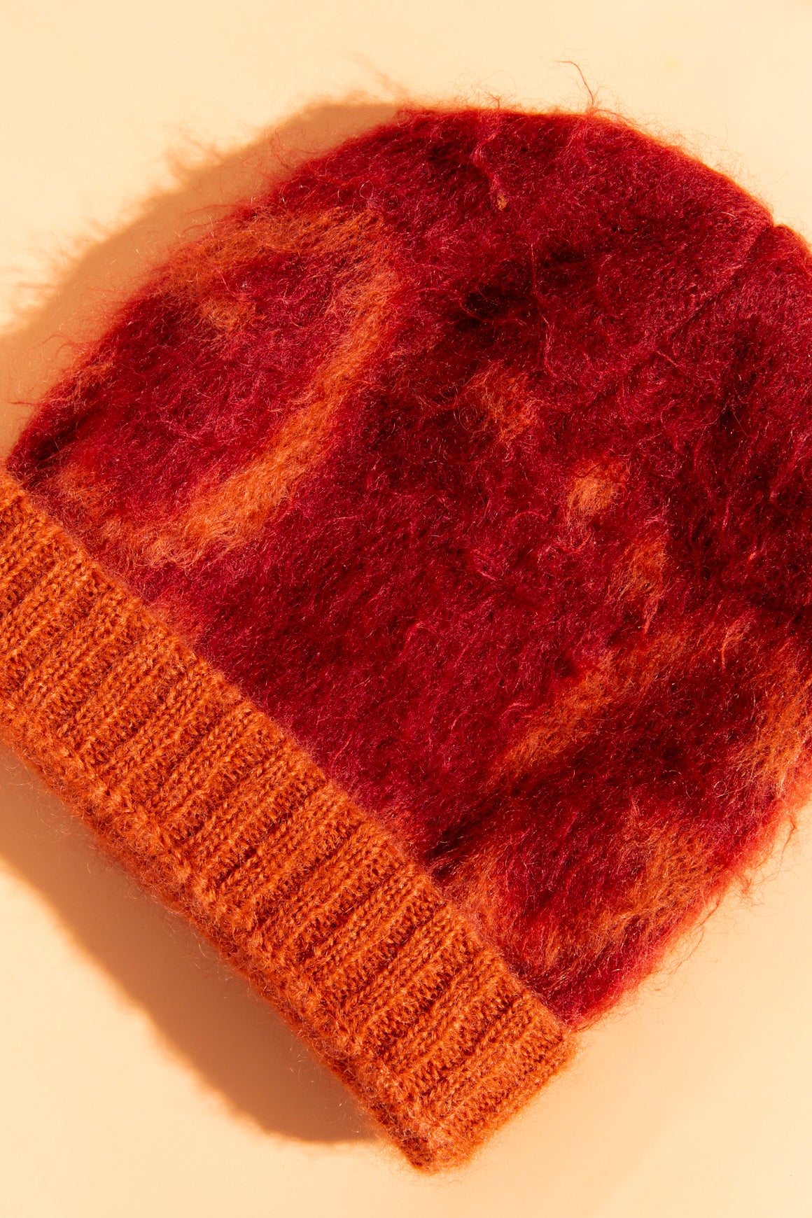 GUCCI Orange/Red Mohair Beanie