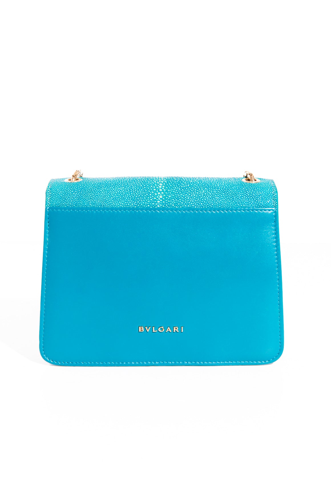 BVLGARI Blue Serpenti Forever Shoulder Bag