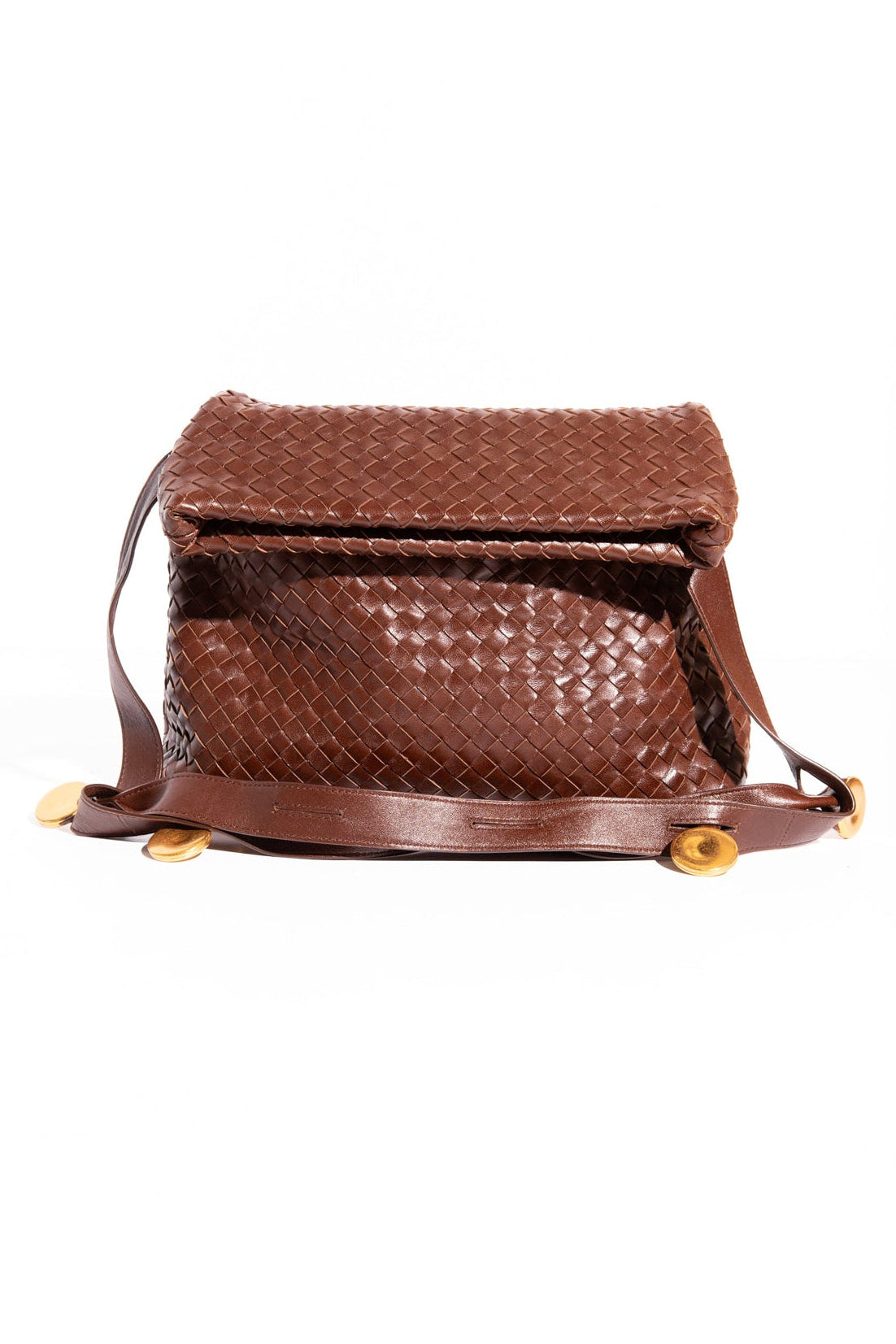 BOTTEGA VENETA Intrecciato "The Fold" Bag