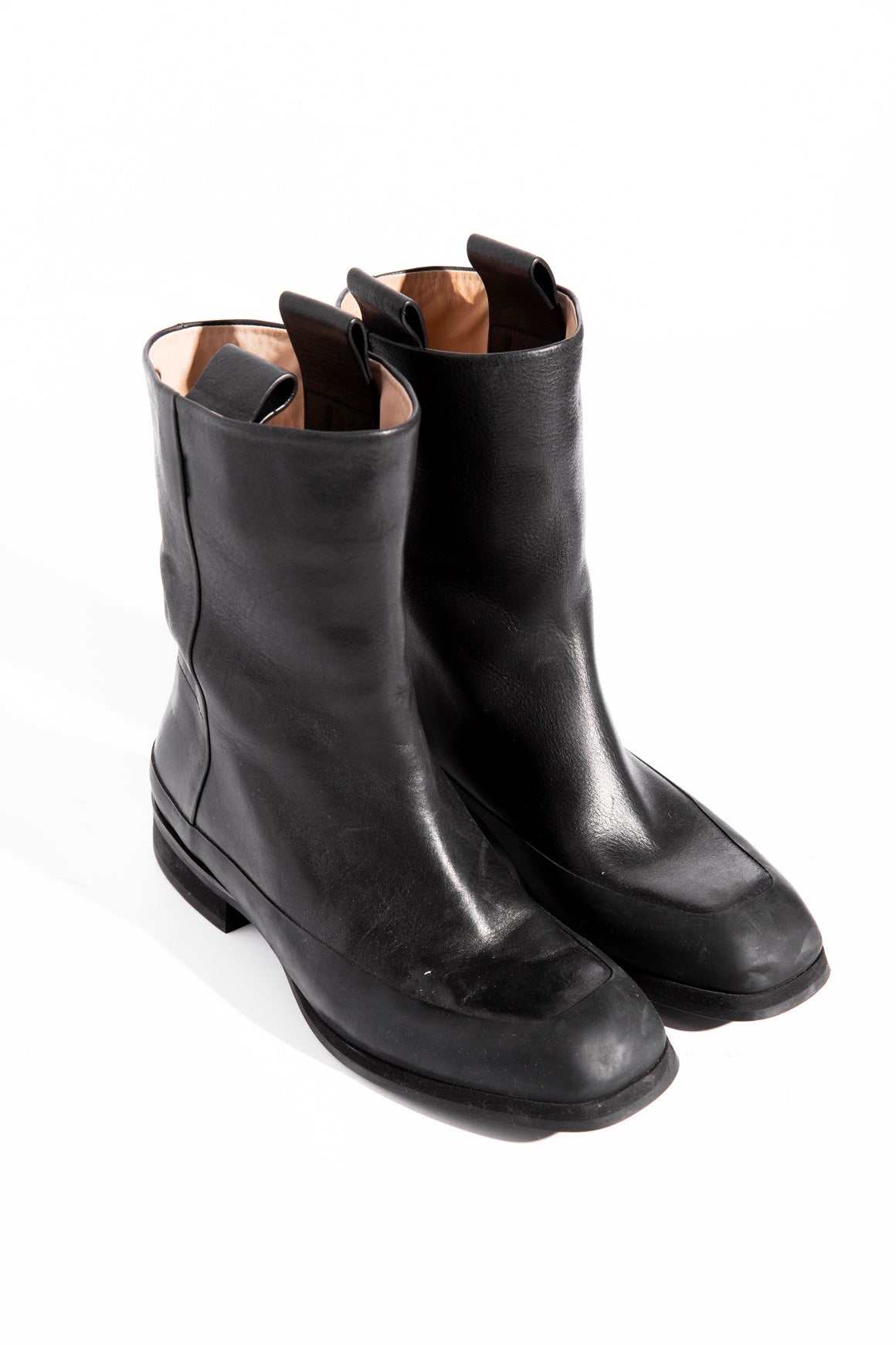 THE ROW Black "Grunge" Boots (Sz. 38)