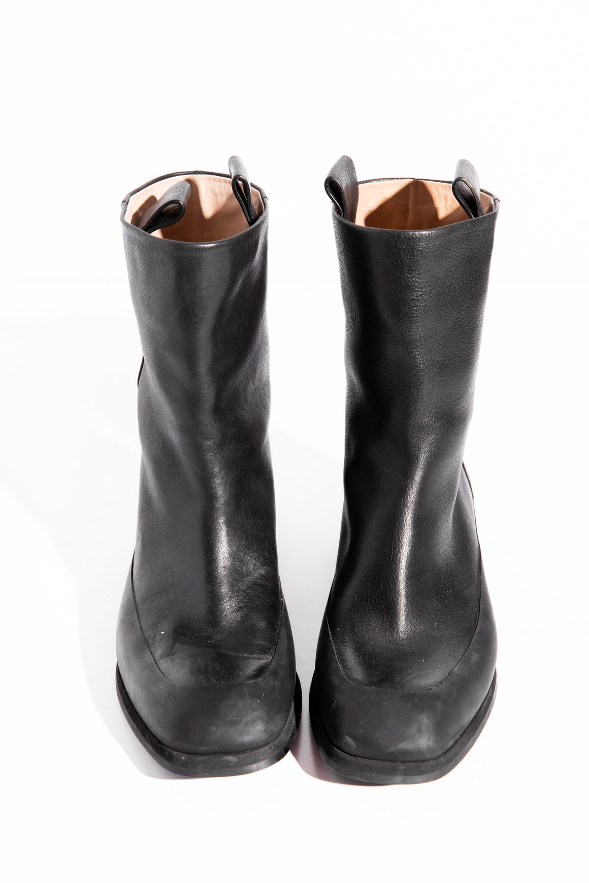 THE ROW Black "Grunge" Boots (Sz. 38)