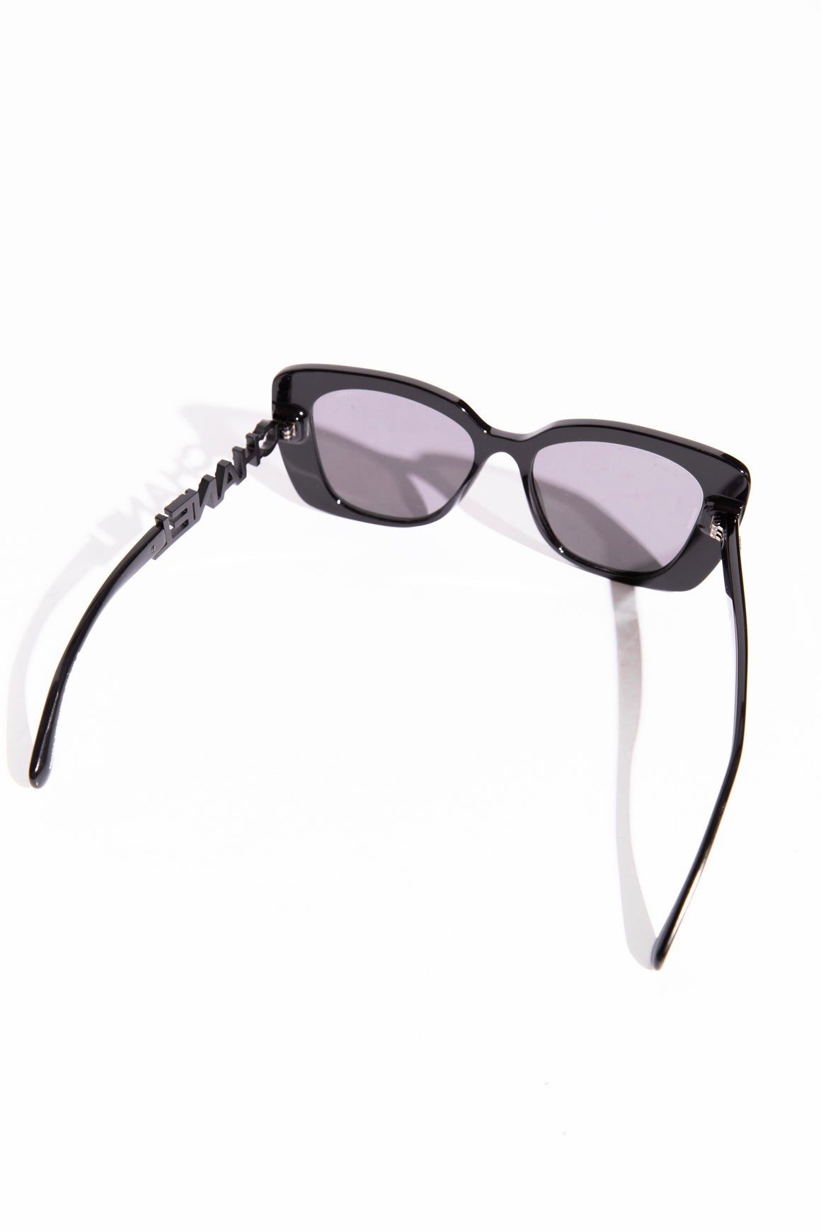 CHANEL Crystal Logo Sunglasses